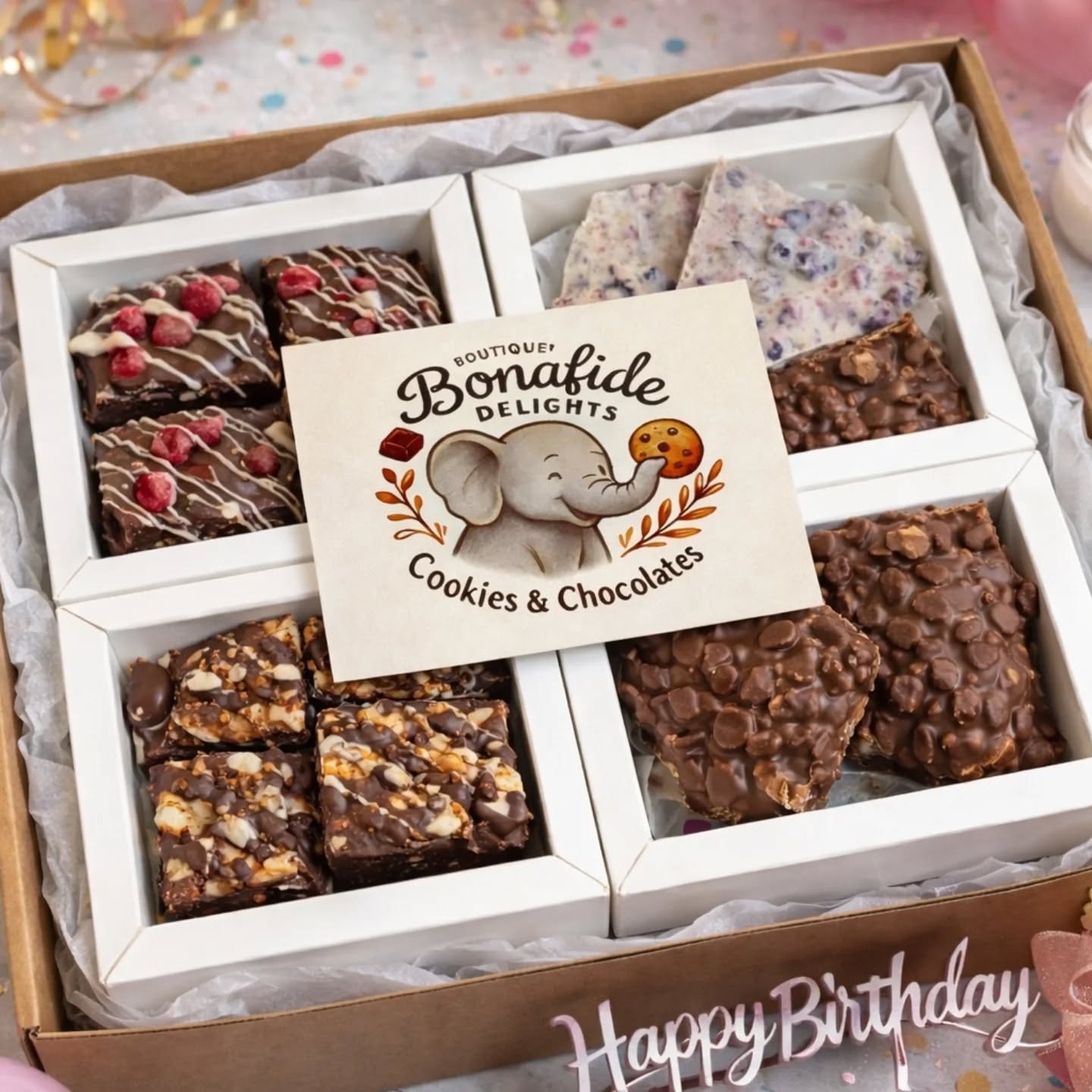 ✨ Özel Günler, Özel Tatlar Hak Eder ✨
Doğum günlerini sıradanlıktan çıkaran,
zarif detaylarla hazırlanmış bir hediye kutusu…
🍫 El yapımı artisan çikolatalar
🍰 Özenle hazırlanan brownie
🕯️ Şık mum & kişiye özel not kartı
🎁 Premium sunumlu hediye kutusu
Her detay, unutulmaz bir doğum günü anısı yaratmak için tasarlandı.
Sadece bir hediye değil, ince düşünülmüş bir deneyim.
🤍 Sevdiklerinize “iyi ki varsın” demenin en zarif yolu.
📩 Sipariş ve kişiselleştirme için DM’den bizimle iletişime geçebilirsiniz.
.
.
.
.
#premiumhediye
#dogumgunu
#artisançikolata
#luxurygifting
#butiklezzetler