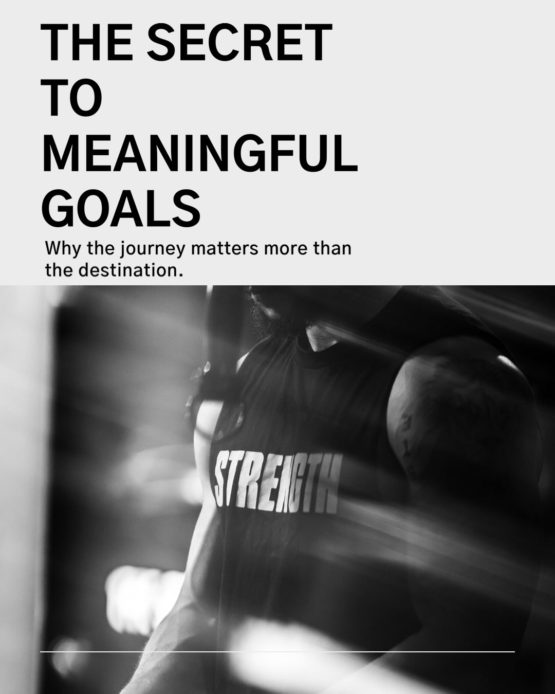 The Truth About Goals 🎯
We all want to reach the top of the mountain, but the real magic happens on the climb.
Here’s how to set meaningful goals and actually enjoy the process:
1️⃣ Align with your values – Your goals should reflect what matters most to you.
2️⃣ Push your limits – Growth happens just outside your comfort zone.
3️⃣ Focus on the process – Break goals into small steps and stay present.
4️⃣ Avoid the arrival fallacy – Achieving a goal won’t change your life, but the journey will.
5️⃣ Be the best at getting better – Growth is a lifelong pursuit, not a one-time achievement.
✨ Remember: The summit is just a moment. The climb is where you grow.
What’s one goal you’re working on right now? Drop it in the comments! 👇
#GoalSetting