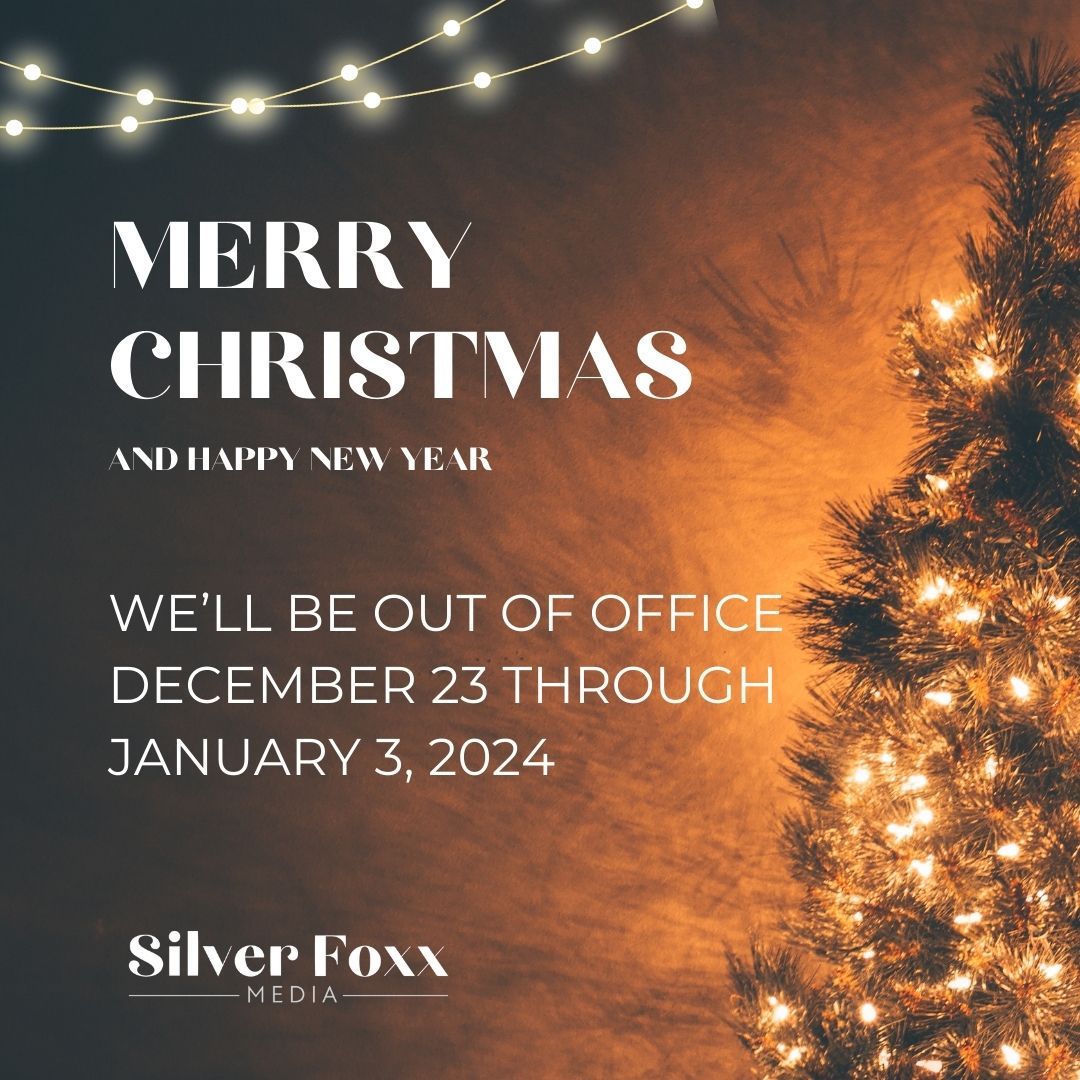 SFM OOO December 23 - January 3, 2024. Enjoy your families.