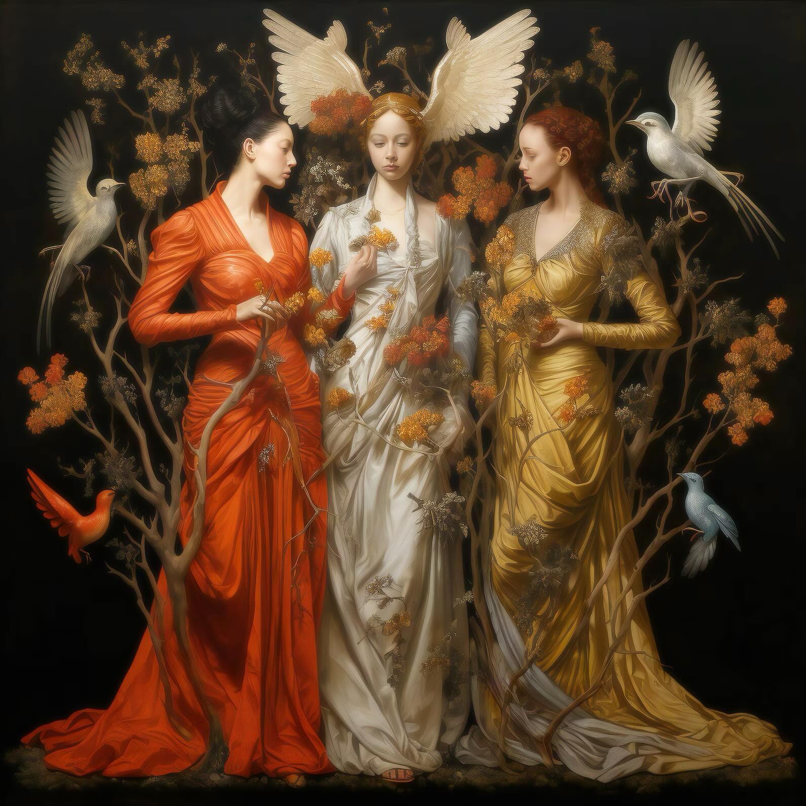 💫🌟💫Celebrating the GODDESS in Her Manifold Forms on this International Women’s Day. The Truth is she never left us. Instead, she is here in the Amrita Gold Honey Nectar of our Remembrance, the Golden Pulse ((( O ))) of our Cells, the Mother Matter of our sentient expression, and the sweet Breath of Mother Earth.
We are the Flowers of Her Imagination, waiting to come into Full VIBRANT BLOOM as we move through the metamorphosis of our collective species. As we crack open, as the dream of a world of want and suffering; the extraction of precious resources; the myth and rhetoric of the inevitability of eternal wars and destruction dissolve as it is finally and resolutely recognized as the misguided dream it has always been, the revelation of essential re-membrance as this spell of suffering is finally broken.
On this near Spring Day, and in the days forward, may The RADIANT LUMINOUS HEART guide us, and may our wisdom and courage prevail as Mother Earth is once again softened for the sowing of New Life.
Here in Deep Gratitude,
Love,
Sarah .:. Drew
🦋🌏🦋Have you read the GAIA CODEX? Dive deeper and explore the world of the Priestesses of Astera, an ancient lineage of women who, through the rise and fall of culture, have held regeneration codes for our Mother Earth.
Explore More: Link in Bio and at www.GaiaCodex.com
#InternationalWomensDay2024 #GaiaCodex #MotherEarth #GaiaWisdom #FeminineWisdom #femininespirituality #PriestessPath #priestessofastera #GoddessOfferings #Goddesswisdom #InternationalWomensDay
Beautiful Art Credit: Emeralde Forest