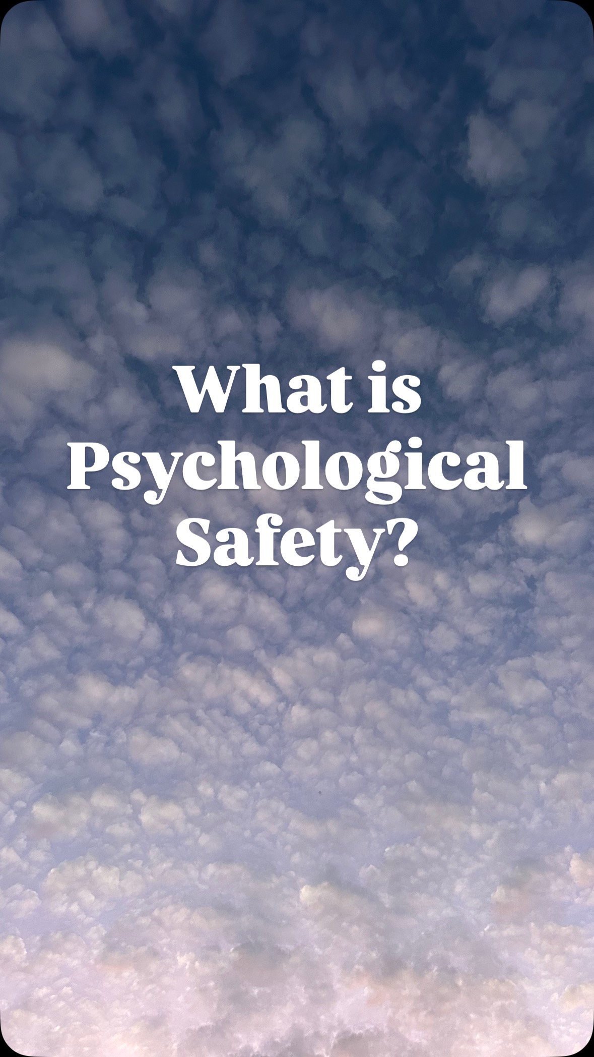 Defining psychological safety with Patrik Karlsson from Palomarin Consulting. We love this example of leading with curiosity and how that cultivates more effective work cultures. #thatsonpoint #theskillspodcast #executivecoaching #psychologicalsafety #skillsforleaders