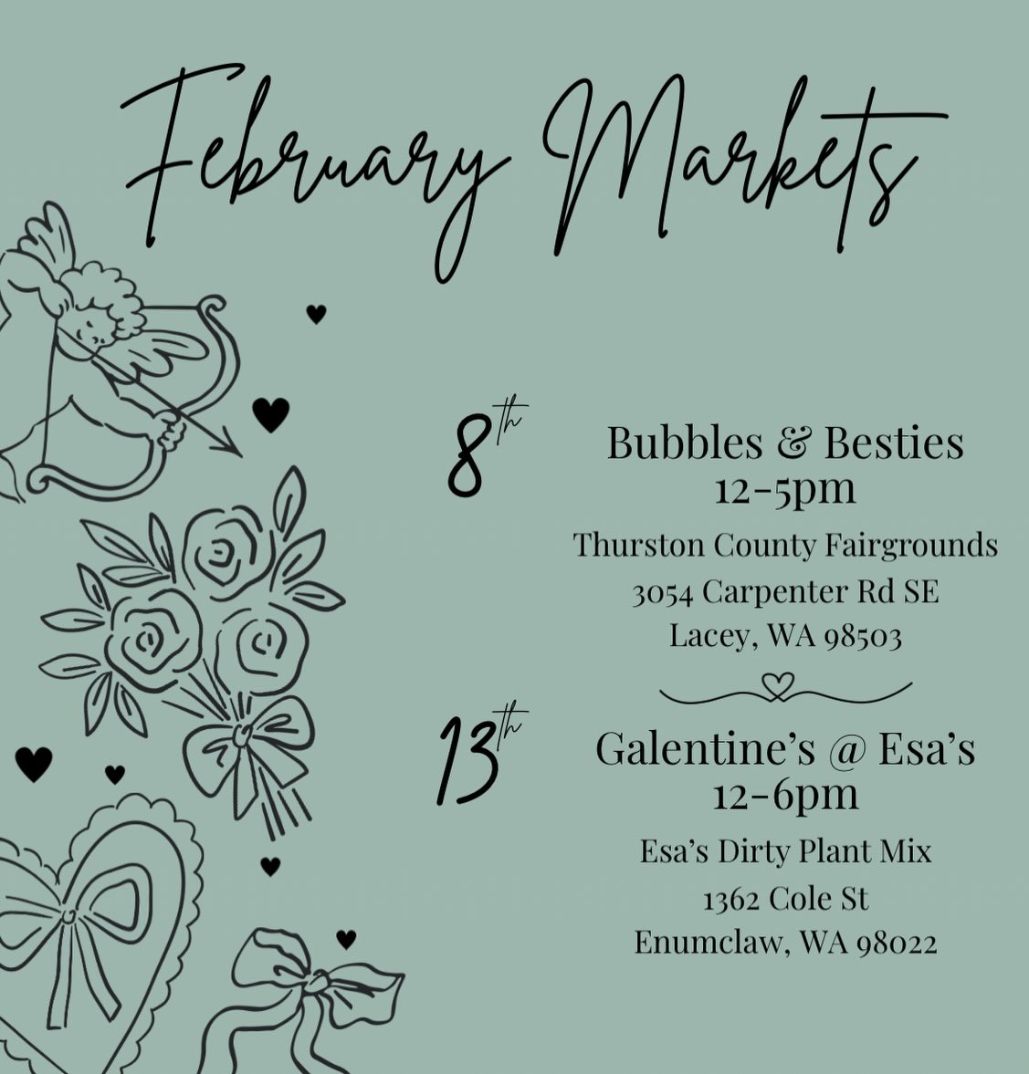 SO EXCITED for the first 2 markets of 2026! Both are going to be incredible!!!