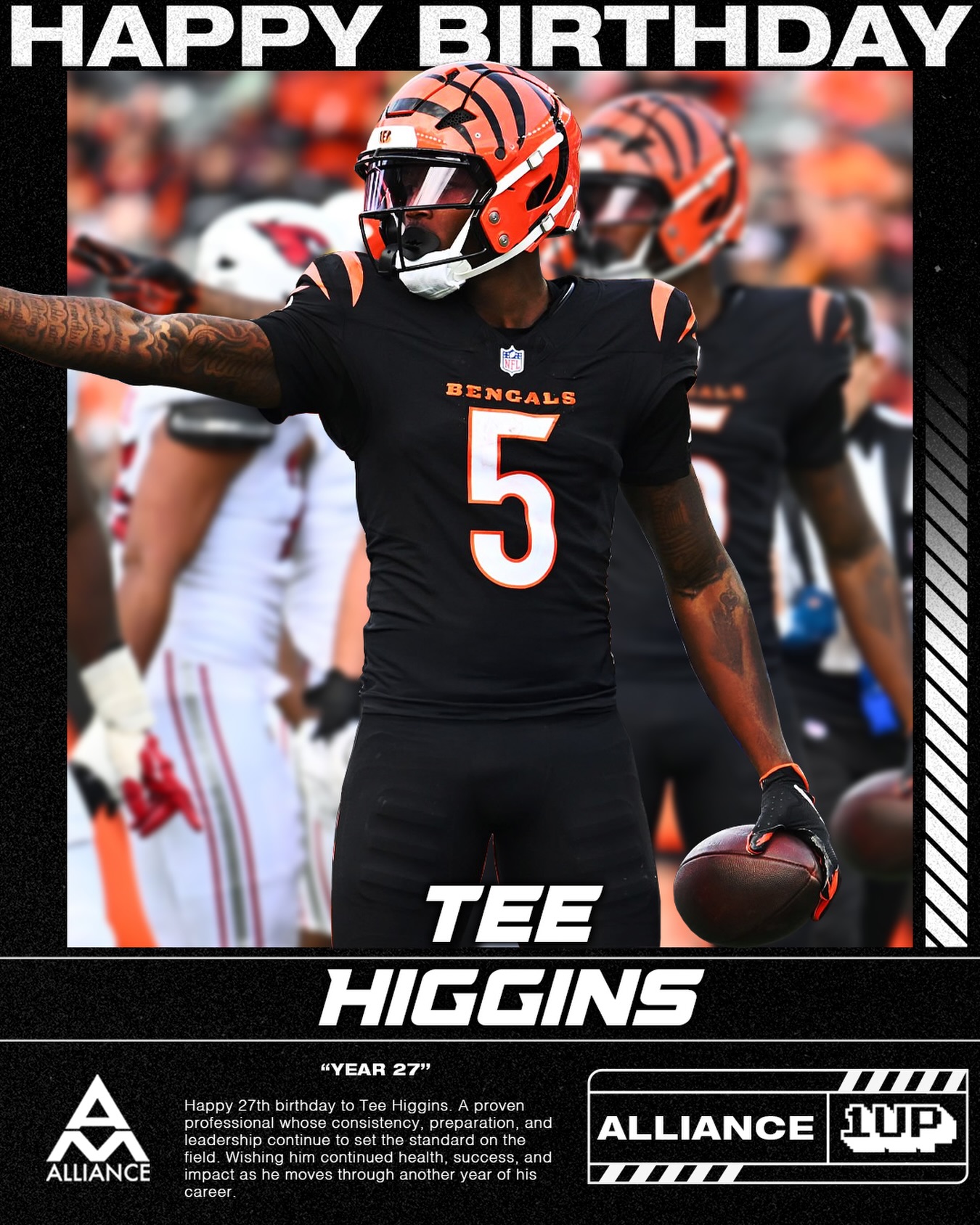 Happy Birthday @teehiggins! Year 27 on the way π