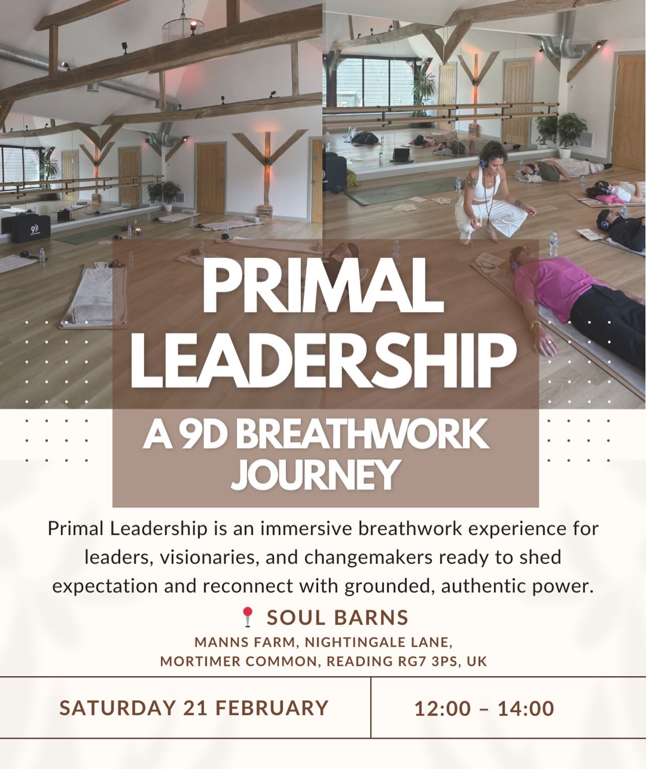I used to think leadership was something you became — a role, a position, a responsibility.
Over time, I’ve realised something different.
Every single one of us is leading something.
Our lives.
Our choices.
Our nervous systems.
The way we show up for ourselves and for others.
Primal Leadership was born from this understanding.
It’s a journey for anyone who has been holding a lot, navigating pressure (seen or unseen), and feeling the quiet call to come back home to themselves.
Through breath, embodiment, and voice, we create space to release what’s been carried for too long — and reconnect with a grounded, authentic power that doesn’t push or perform.
This isn’t about being louder, stronger, or more confident.
It’s about presence.
It’s about truth.
It’s about remembering that your breath is already leading you.
📍 Soul Barns
Manns Farm, Nightingale Lane,
Mortimer Common, Reading RG7 3PS, UK
🗓 Saturday 21 February · 12:00
If this resonates, you’re warmly welcome 🤍
Link in bio.
#primalleadership #breathworkjourney #embodiedpresence #somatichealing #nervoussystemregulation