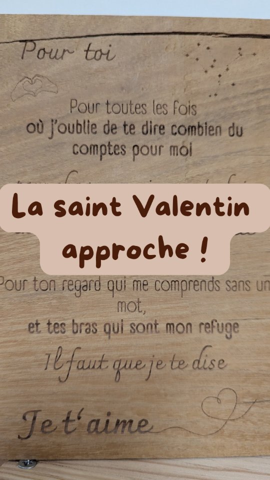 💘 La Saint-Valentin approche à grands pas… 💘
Et si cette année, vous disiez je t’aime avec un cadeau qui a du sens ? ✨
À la boutique, les premières idées de cadeaux commencent déjà à arriver :
des créations artisanales, faites avec le cœur ❤️, pour faire plaisir (ou se faire plaisir).
Que ce soit pour une attention romantique, un petit geste symbolique ou un vrai coup de cœur,
on vous prépare une sélection pleine de douceur et d’amour 🥰
📍Restez connectés, les idées arrivent très vite…
#saintvalentin #IdéeCadeau #creationsoriginales #creationartisanale
