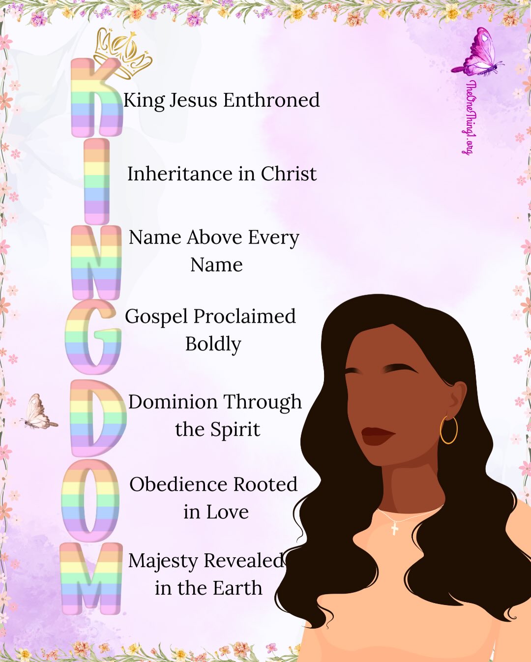 Friends we close out this week, declaring Jesus is King👑 and celebrating the Kingdom to which we belong.
I believe in this season, we will experience the Lord in unprecedented ways. As we enthrone Him in our hearts and proclaim with our lips, we position ourselves to receive the fullness He desires to release.
One of the verses for our home this year is from Habakkuk 2:14, “For the earth will be filled with the knowledge of the glory of the LORD as the waters cover the sea.”
Oh friends, the glory of the Lord is resting on His people (Isaiah 60v1). Let us declare, “Holy, holy, holy is the LORD of hosts; the whole earth is full of his glory!” Isaiah 6:3.
These words are not to be a quiet confession, but a bold allegiance. We are assigned to prepare those within our sphere of influence for His coming; calling hearts to repentance, readiness, and reverent awe before the King of Glory.
We preach the Gospel without apology, proclaiming the finished work of Christ with boldness, clarity, and uncompromising truth.
No additions. No dilution. No retreat.
We walk in the inheritance of the firstborn, stewards of His grace, authority, and righteousness, living as heirs with Christ.
Wholly surrendered to His Lordship, we no longer strive for what has been secured by the cross—love, peace, joy, and so much more are the fruits of His labor.
We aren’t looking for the antichrist.
We aren’t consumed by the darkness.
We don’t dine on conspiracies.
No, friends, we are enamored with Almighty God and our posture is to wait for His Son from heaven (1 Thessalonians 1:10).
As His Bride, we stand consecrated, lamps trimmed and burning brightly for Him alone.
Like the tribe of Issachar, discerning the times and understanding the hour, we are prepared, watchful, and faithful, guarding the sacred faith entrusted to us.
Living yielded to the Spirit and anchored in the Word, resisting compromise, proclaiming truth in love, and advancing the Kingdom until He comes.
Yes friends,
Jesus is King!
And He is coming soon.
“Lift up your heads, O gates! And be lifted up, O ancient doors, that the King of glory may come in.” Psalm 24:7.
Continued in Comments👇🏾