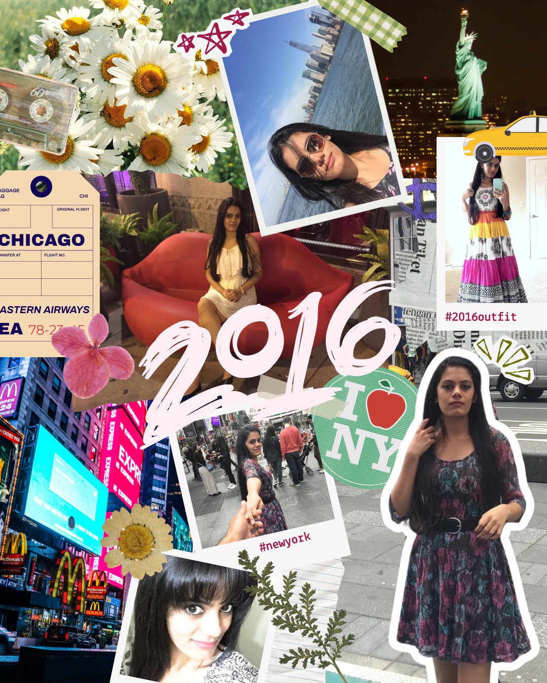 โจโจHeard we are looking back at 2016!!! Here is my little recap of 2016โจโจ
1. Collage of 2016 memories!! ๐
2. Just months into motherhood and deep into postpartum anxiety era still finding joy in being a mother to my cutie ๐ธ
3. Road trip to Chicago with a 5 month old baby girl!!! Had a lot of fun and I discovered how terrified of heights I am at Seers tower๐
4. I was so much in love with my hair! Tried multiple hairstyles but took very few pictures. ๐ฅฐ
5. Another road trip to New York when my cutie was 8 months old. First time in time square! Strolled around in the city with a stroller and a fancy diaper bag ๐คฉ
6. Yes! I had bangsโฃ๏ธmy first and last bangs ๐