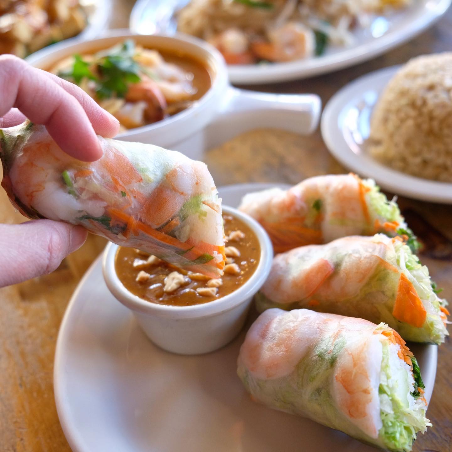 Simplicity is the best. 😇😇🥰
📍Thai Corner Café & Bar
100 W 2nd St, Reno, Nevada 89501
Tel: (775) 327-4333
🙏🏻 Order online: www.thaicornercafe.net
🍽 We also deliver via @Grubhub
HOURS
Tue-Thu 11:30am-8pm
Fri-Sat 11:30am-9pm
Sun-Mon Closed
🌟 We accept dine-in by reservation only until further notice.
#thaicornercafe #thaifoodstagram #thairestaurant #eatthaifood #foodie #thaifood #reno #renonevada #renoeats #renofoodies #eatlocal #bayareabites #thrillist #bestthaifoodreno #yelpreno #visitreno #discoverreno #renotahoe #renosmallbusiness #renofoodporn #renofood #cocktails #wine #beer #solutionbox360