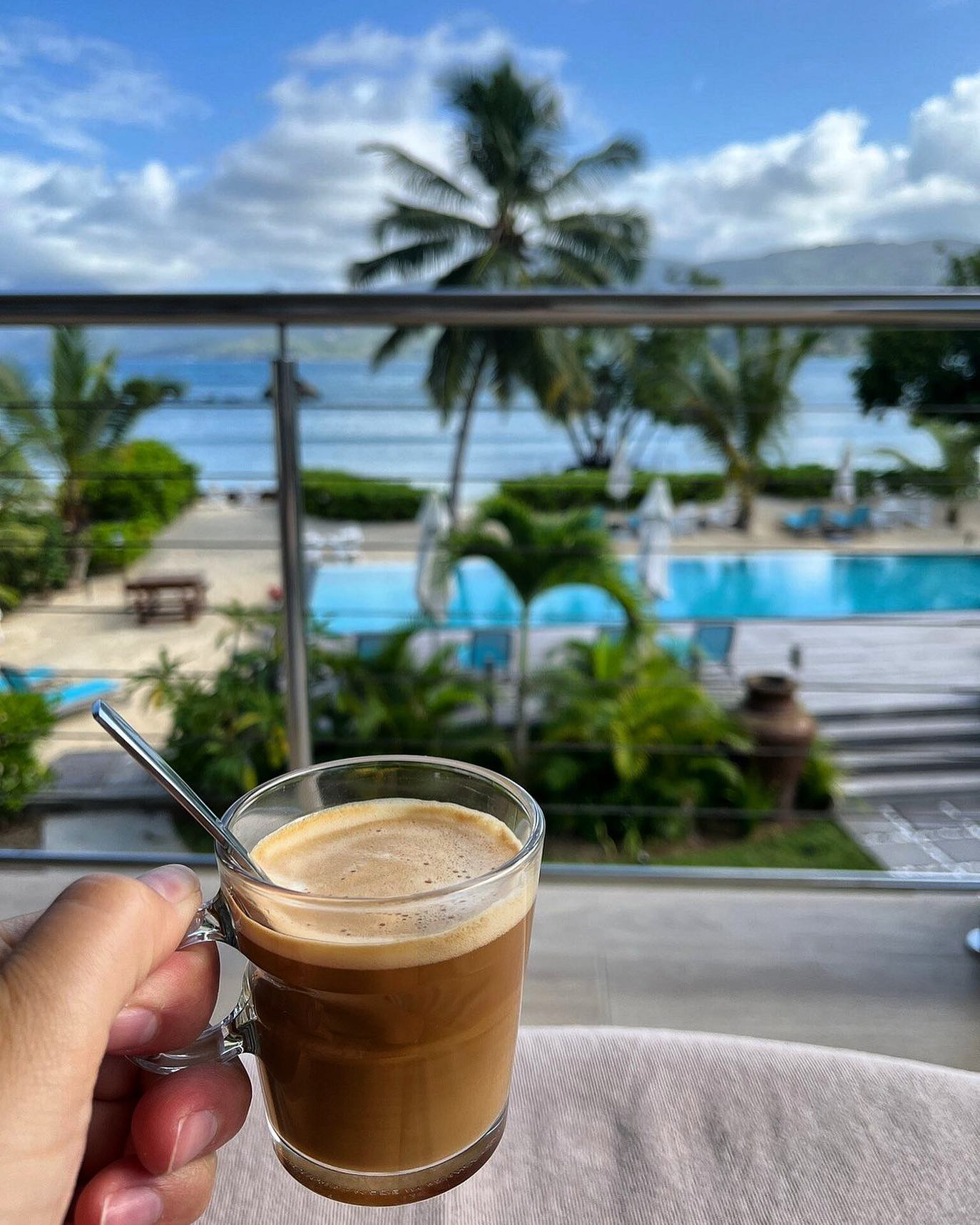 Best way to start the day; coffee and the most stunning views
#seychelles #holiday #views #seychellesislands #travel #beachholiday