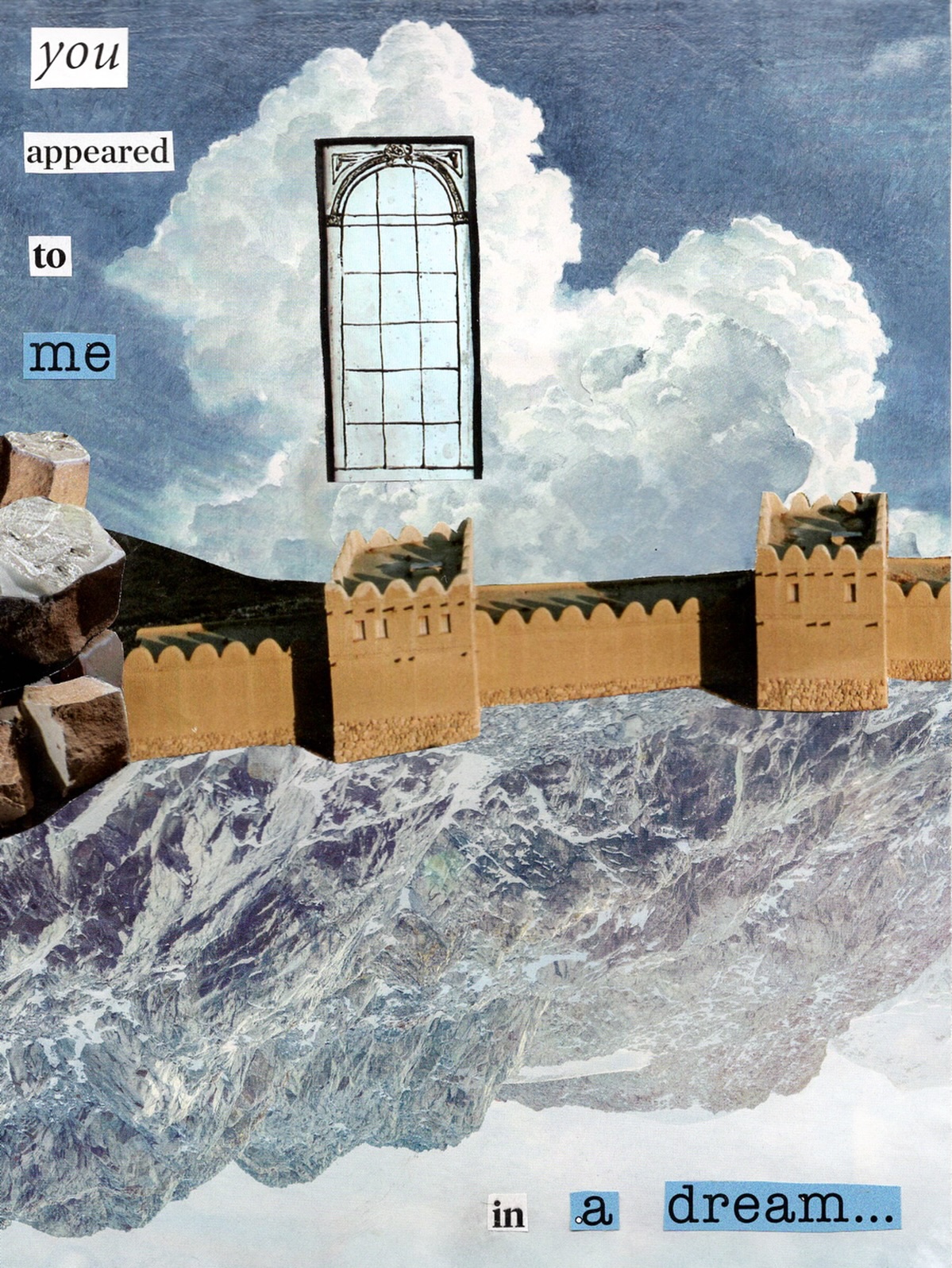 you appeared to me in a dream…
✎ collage on paper
#collage #collagecabinet #artbymichèlejubilee