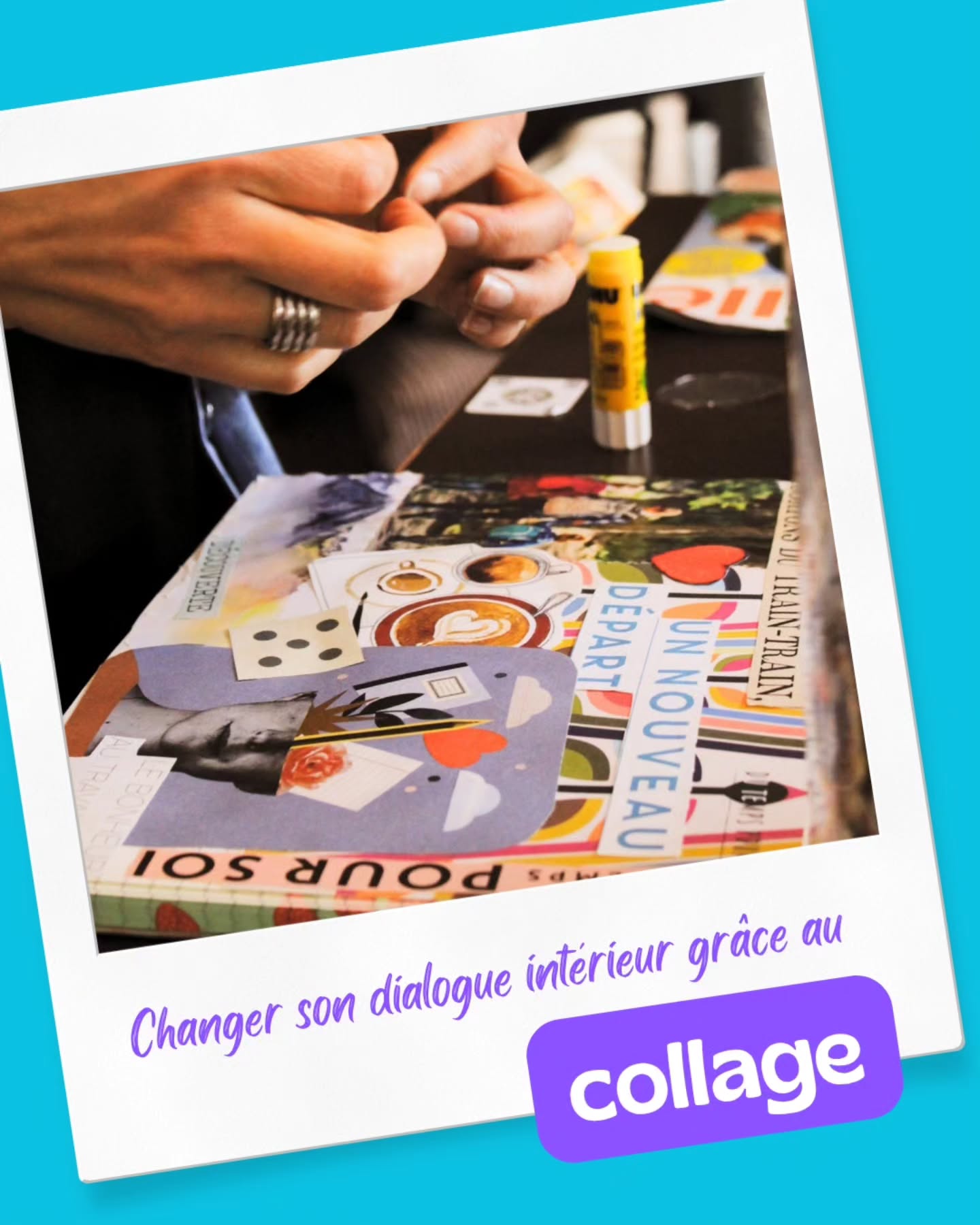 Ahhhh l'art de penser trop 🙃 moi aussi j'ai longtemps eu un dialogue très exigeant avec moi-même. Je m'empêchais même de poster ici parce que ce n'était jamais à la hauteur de ce que j'aurais voulu 😅
Mais un autre discours est possible.
🎨🖌️le collage, la créativité, ce sont des moyens pour apprendre à faire autrement. Pour apprendre à lâcher prise.
Pour apprendre à être plus douce et bienveillante envers soi-même.
Le self-love Club ce sont des ateliers créatifs et introspectifs qui ont lieu tous les mois. Un moment fun et léger pour apprendre à mieux se connaître et faire la paix avec soi.
📅 Le prochain c'est le 7 février, au cabinet studio à Lillers. Ce sera l'occasion pour 6 femmes qui ne se connaissent pas, de partager un moment fun, riche et inspirant.
✂️ On découpera, collera, à partir d'images, de textes, de mots pour créer un pont entre toutes les parties de soi.
Tu ramènes 2 photos de toi et un carnet. Je m'occupe du reste !
Attention, 6 places seulement. ⚠️
Réservation sur le lien en bio ou sur mon site enroute-withcoco.com 💜