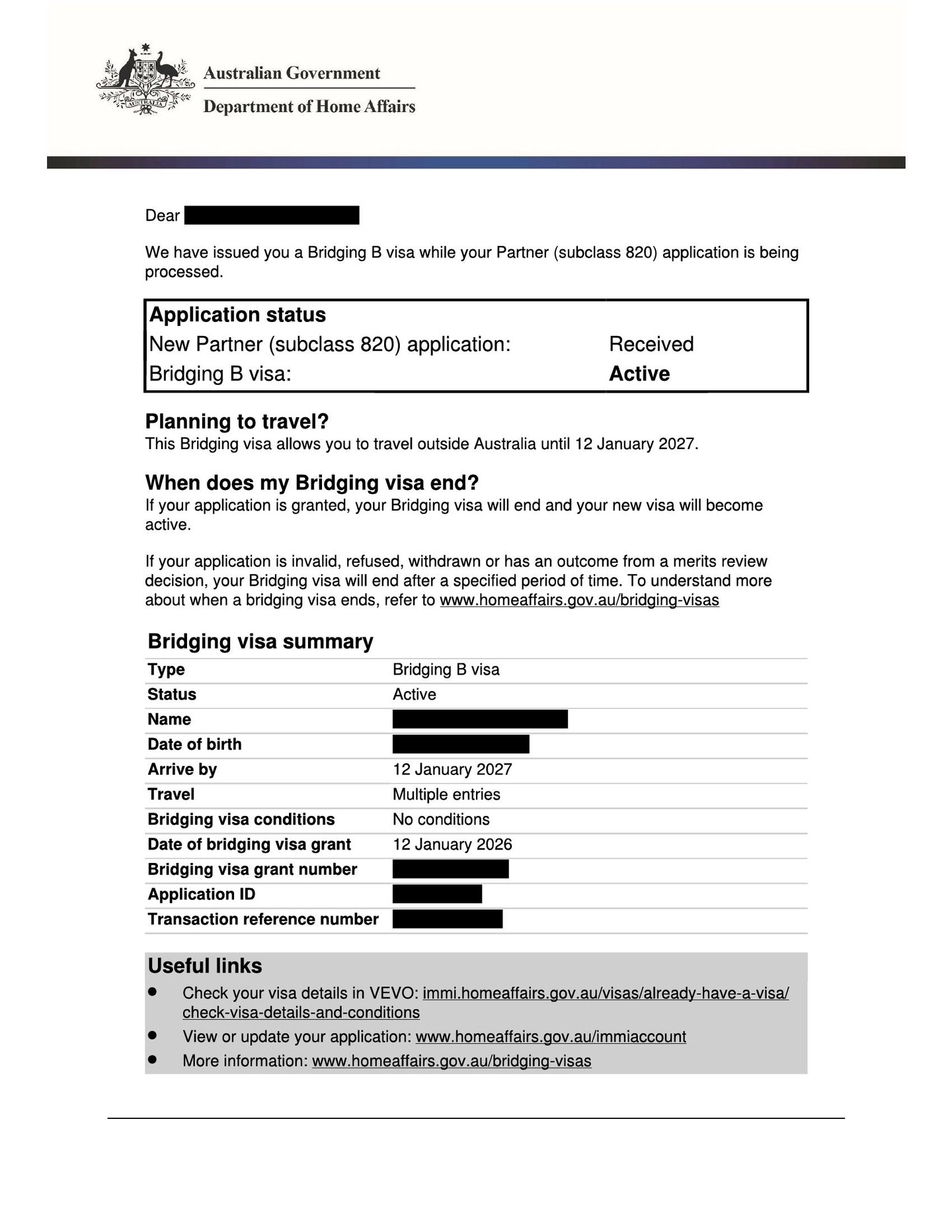 🎉 Another Bridging Visa B (BVB) granted! 🎉
If you’re in Australia and currently holding only a Bridging Visa A (BVA), here’s the key thing to know:
You need a Bridging Visa B (BVB) to leave Australia and return lawfully while your visa application is being processed. Otherwise your BVA gets cancelled automatically at the second you pass passport control.
If you’re planning travel and you’re on a bridging visa, get proper advice before booking flights.
Need help with visas?
Family visas (Partner/Family stream) and work sponsorship enquiries, I’m the right person to contact.
In addition, If you have education and work experience in animal farming, I can help connect you with farm sponsorship opportunities in Australia. 🐄
Ilgin Azazi
Registered Migration Agent (MARN 2318123)
Visa Australia – Consult & Migrate
📞 0416049021
✉️ info@visa-australia.com.au
🌐 visa-australia.com.au
#bridgingvisab #bvb #bridgingvisa #bva #australianvisa #migrationagent #registeredmigrationagent #familyvisa #partnervisa #workvisa #employersponsoredvisa #sponsorshipvisa #australiamigration #visaaustralia #farmwork #agriculturejobs #farmingsponsorship #regionalwork #skillsmigration #marn2318123 #ilginazazi