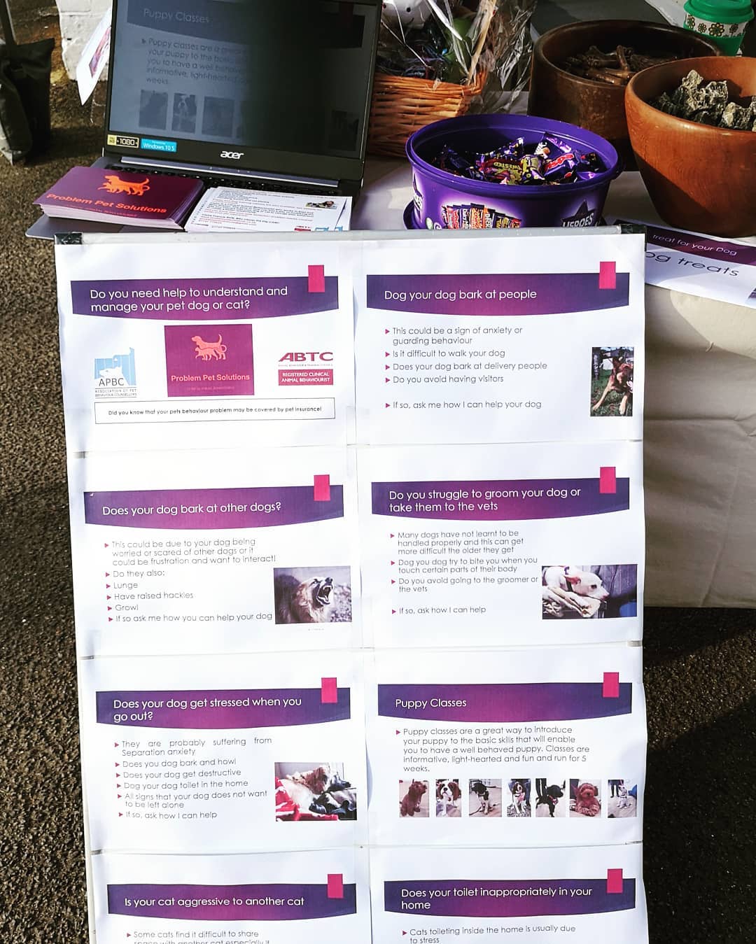 Had a great morning at Hawthorn Vets in Henfield, to celebrate opening their flashy new practice. Lovley to chat 'behaviour' with soo many people.
#hawthornvets #henfield #newvetclinic #clinicalanimalbehaviourist #dogbehaviourconsultant #catbehaviourist #dogbehaviourist #apbc #abtc #vetnurses #vetnursediversified #vets #dogs #cats #dogbehaviour #catbehaviour #sunday #vetdopenday #selfpromotion #workingonthemarketing #newclients #networking #sussexcatbehaviourist #sussexdogbehaviourist #dogtraining #dogsofinstagram