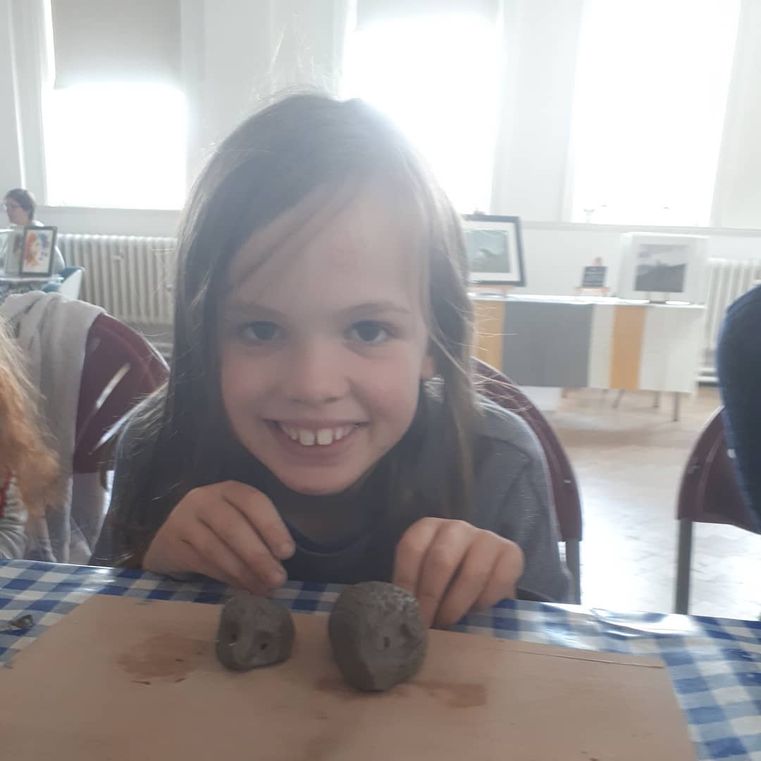 Bethan's beautiful hedgehogs. #creative #ceramic #artists #art #investsk