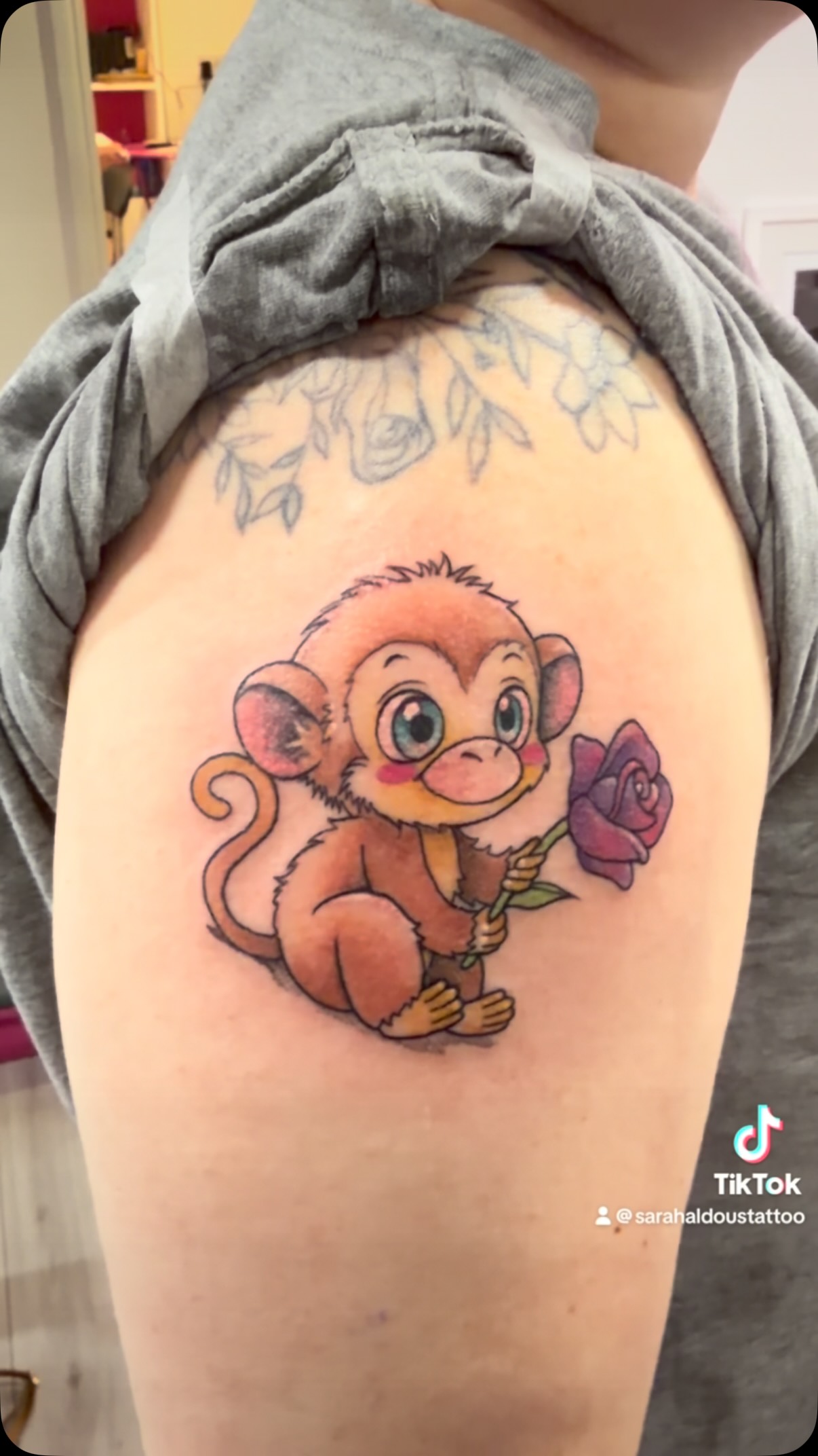 Might be the cutest monkey you see today! 🩷
.
.
.
.
.
.
.
#monkey #cutemonkey #animaltattoo #memorialtattoo #friends #lovedones #colour
#tattoo #tattoos #stowmarket #ink #inked #getinked #girlswhotattoo #tattooist #art #femaletattooist #gettattooed #prettyinink #Suffolk #girlswithtattoos #tatts #lgbtsafespace #dowhatyoulove #follow #femalerun #safespace #tattoosarecoolandyouknowit
