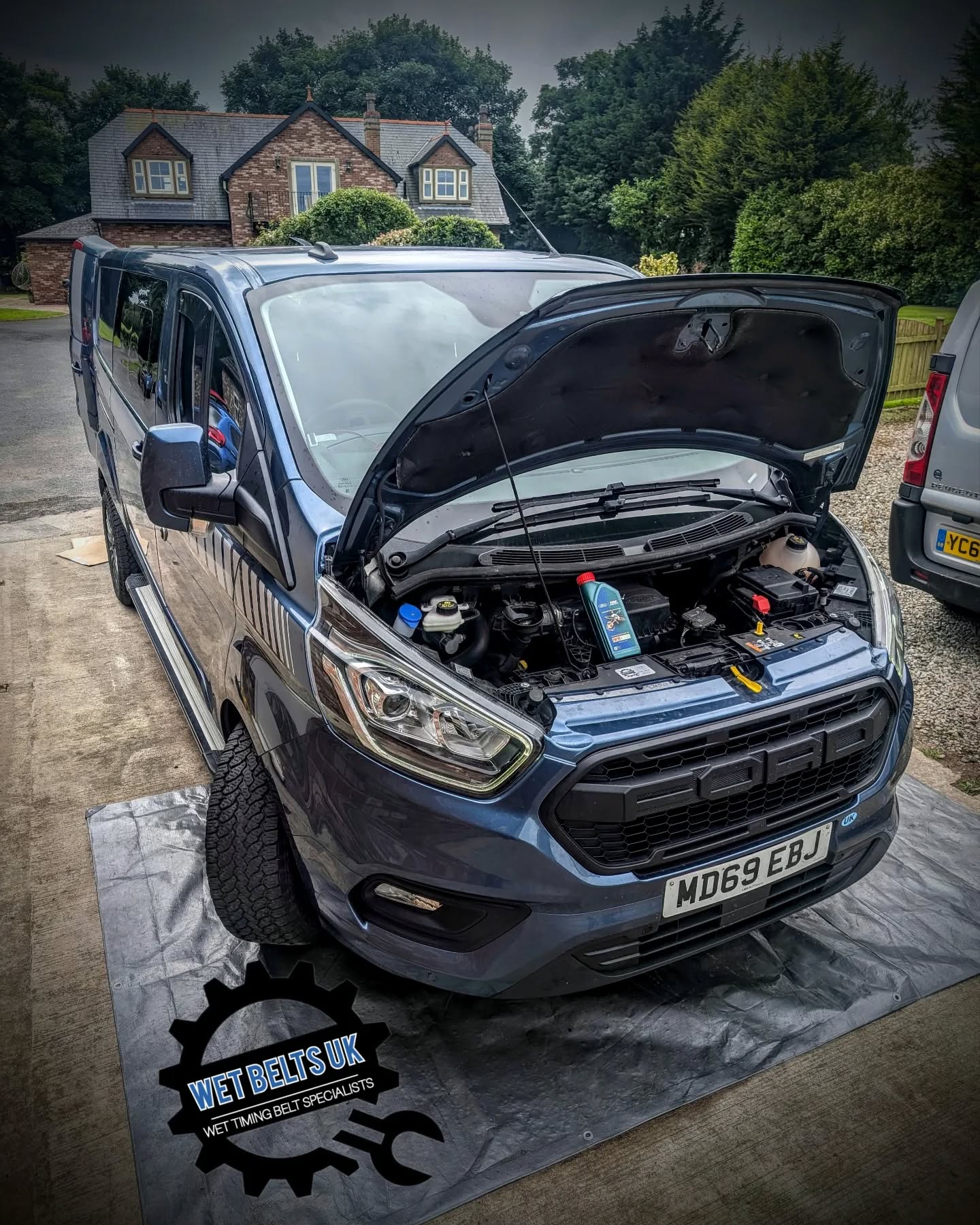 Belt replacement, oil pump cleaned with new sump and timing cover - good as new! ๐๐ซก
