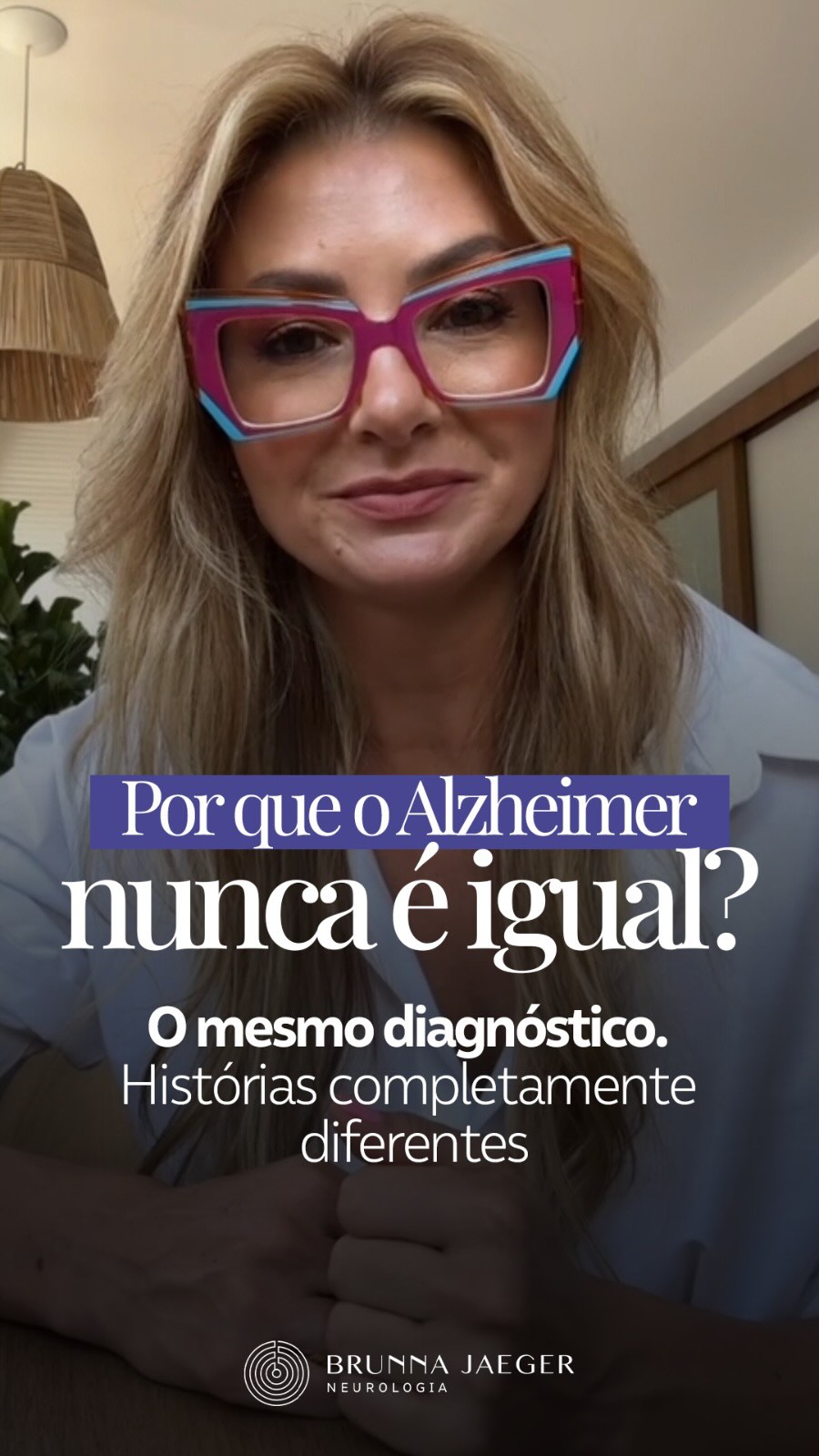 Você já percebeu como o Alzheimer pode se manifestar de formas tão diferentes?
Isso não é acaso, e não é “fase da doença”.
O Alzheimer “puro” no cérebro é raro.
O mais comum é a associação com outras alterações que mudam sintomas, ritmo e necessidades de cuidado.
Por isso, comparar histórias quase nunca faz sentido.
Cada cérebro carrega uma trajetória única, e precisa ser cuidado como tal.
🧠 Diagnóstico não é sentença.
É ponto de partida para entender quem é essa pessoa e o que esse cérebro precisa agora.