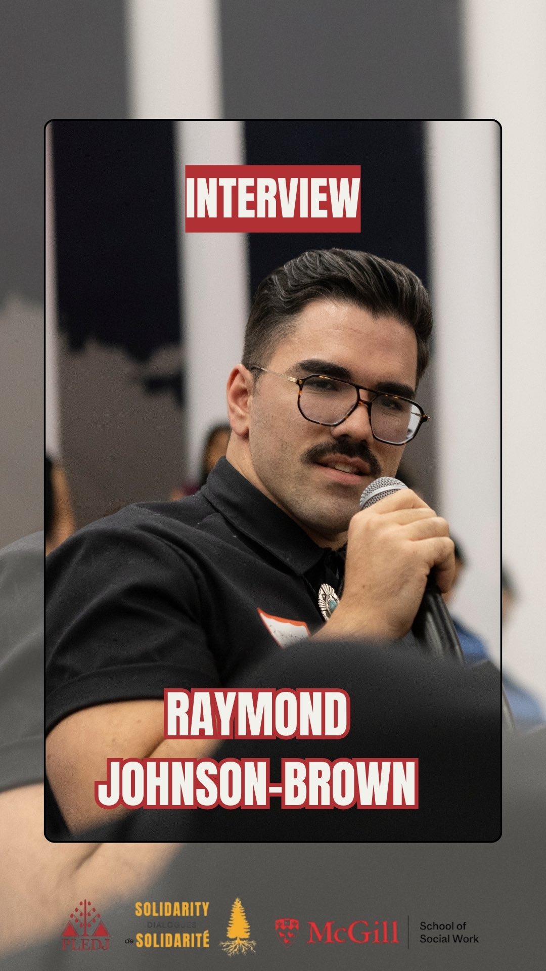 In a recent interview with PLEDJ, Raymond Johnson-Brown shares reflections on their experience with the Solidarity Dialogues at McGill’s School of Social Work.
Raymond speaks of the importance of continuing to engage in dialogue, especially when it’s uncomfortable, as a pathway to building solidarity and collective understanding.
We would like to thank you very much for your reflection and to everyone who participated in the Solidarity Dialogues!
PLEDJ is grateful to the McGill School of Social Work and @reseau_paix in their partnership to make this initiative possible.
#PLEDJ #SoldiarityDialogues #McGillSchoolofSocialWork #interview