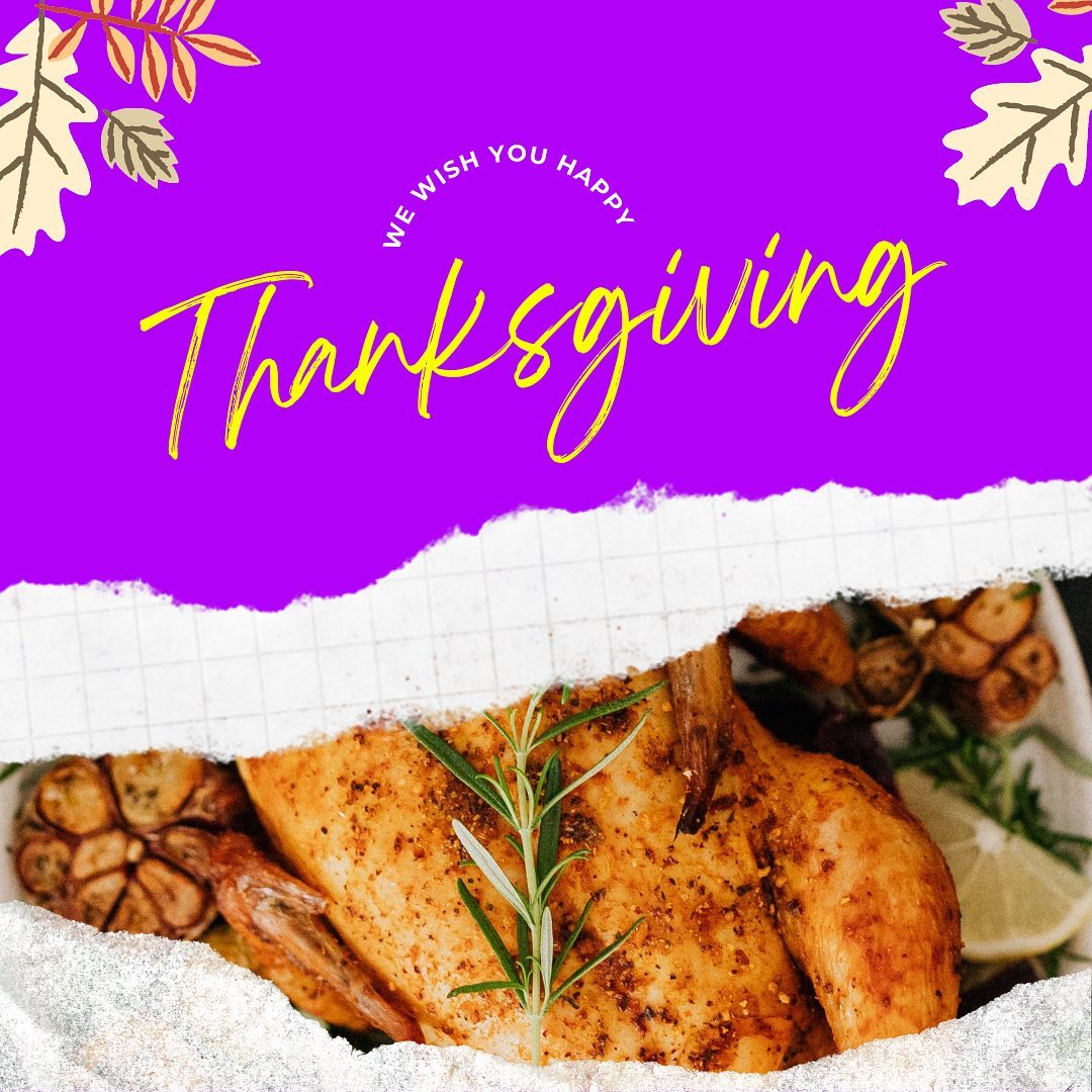 Happy Thanksgiving & Day of Thanks to you and your families !
We are so grateful for all of the clients and even recommendations to Hopper ๐