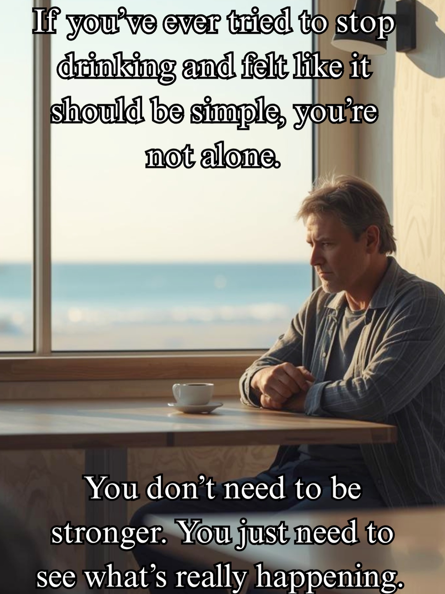 If you’ve ever tried to stop drinking and felt like it should be simple, you’re not alone.
Then life happens: stress, fatigue, social pressure, unexpected challenges.
Suddenly, that effort alone isn’t enough. It wasn’t failing; it was just never designed to handle everything.
Willpower can start the process, but understanding what drives your drinking, your habits, triggers, and the messages you’ve absorbed over decades gives clarity that lasts longer.
You don’t need to be stronger. You just need to see what’s really happening. That understanding can make all the difference.
If you want a calm, practical way to explore this further, my free guide “When Drinking Stops Making Sense” walks you through how to notice the patterns and take the first steps without pressure or labels. 🏷️ Link in bio
#alcoholfree #lovelifesober #sobercurious #soberforthehealthofit #alcoholfreelife