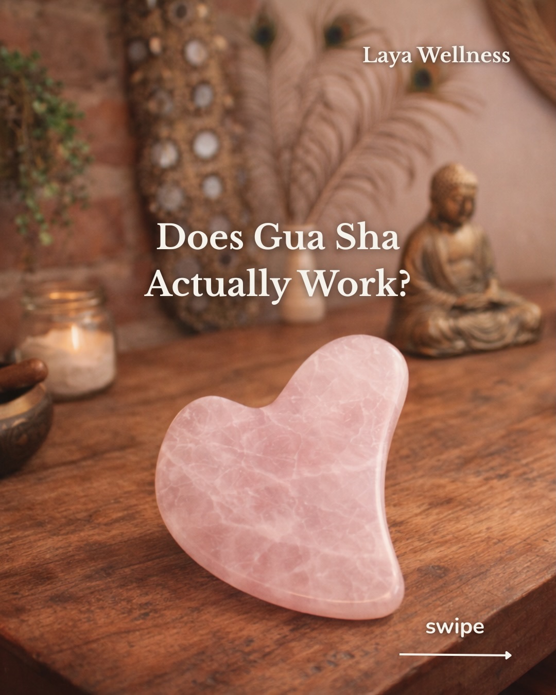Does gua sha actually work?
Yes - when it’s done gently, consistently, and with the right technique.
Gua sha can help support circulation, reduce facial tension (especially jaw + forehead), and promote a more refreshed, lifted-looking appearance over time.
The key is: light pressure, correct direction, and consistency - not force.
Save this post for your next self-care reset 🤍
And if you’d rather not do it yourself, we offer a professional facial gua sha massage at Laya.