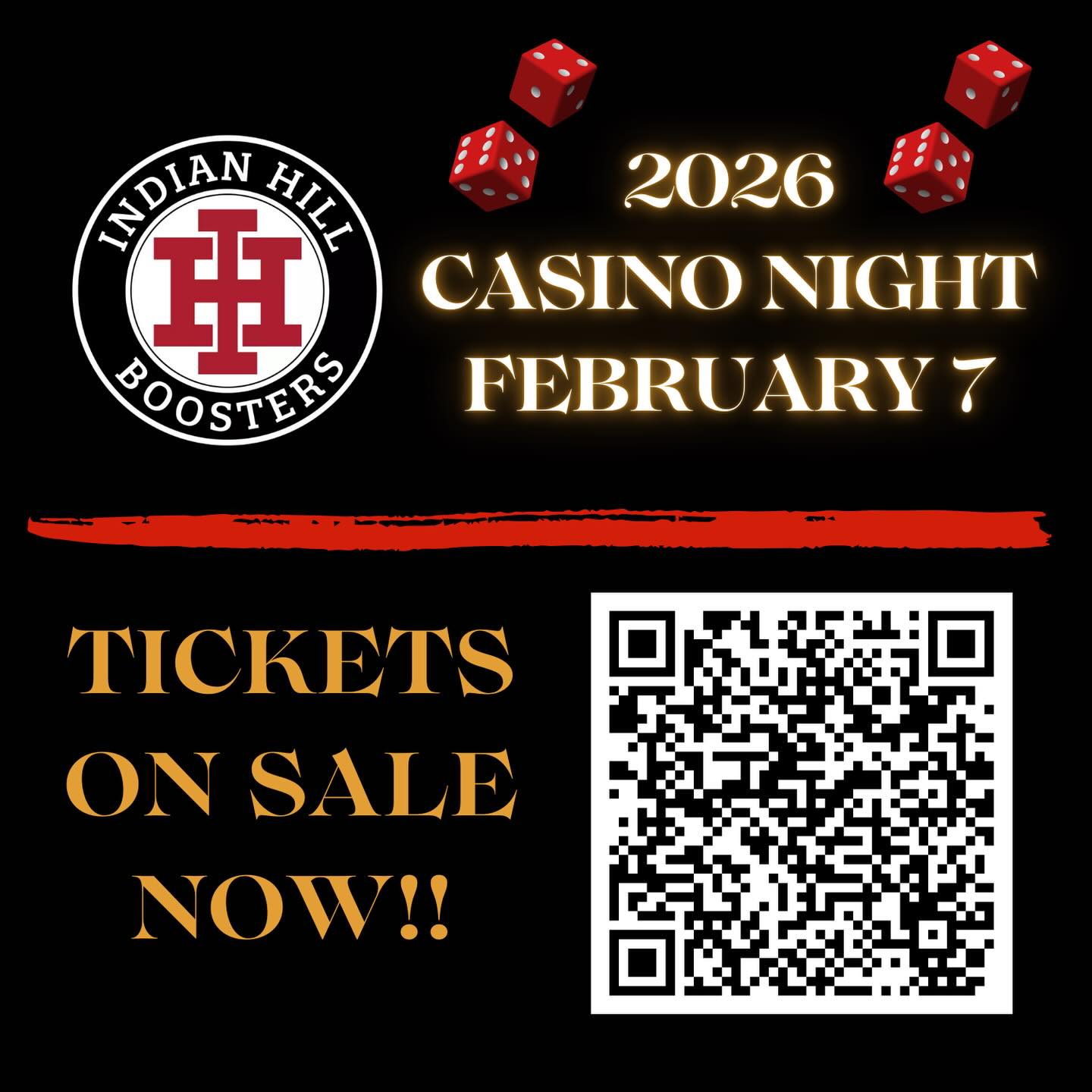 The Boosters Casino Night is rapidly filling up, so don’t miss out on your chance to buy tickets for this event on Saturday, February 7 at the 20th Century Theatre in Oakley 🎲. Check out our bio for ticket link 🎟️. Such an incredible fundraising event for our amazing students! Shout out to our 25-26 Boosters Sponsors: Neyra Paving, Camargo Trading, Jaguar Land Rover Cincinnati, John R. Jurgesen Co, Sibcy Cline, Bahl & Gaynor, Oyler Hines, Scarlett & Gray, Dial One Security Inc, Cincinnati Vision Group