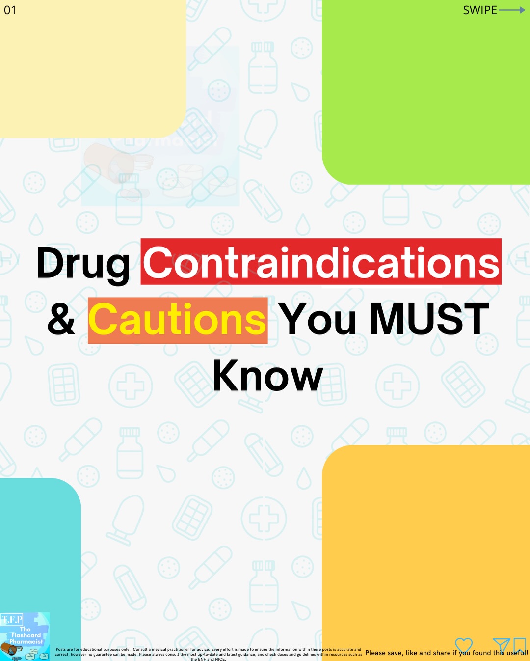 Medicines that become dangerous in certain patients 🚨
The same drug can be safe in one person… and high-risk in another.
This post covers contraindications and cautions you must spot when screening or writing prescriptions.
I’ve turned this into a one-page A4 cheat sheet
👇 Comment “caution” to get it FREE 👇
#foundationpharmacist #pharmacytraining #pharmacology #pharmacologyrevision #meded
