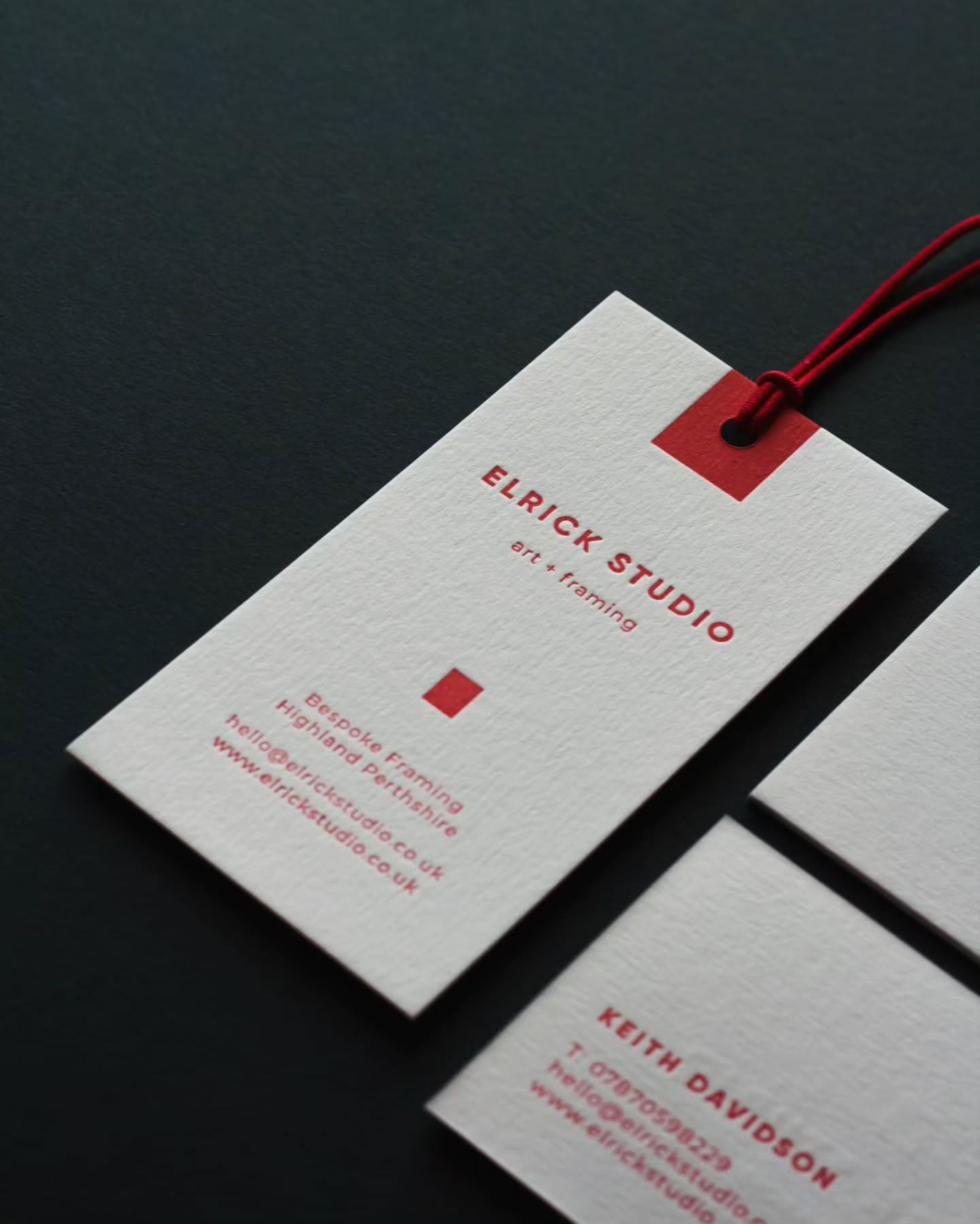Business Cards and Swing Tags.
Design and Print.
Letterpress printed on Colorplan Bright White 540gsm.
@elrickstudioframing
#letterpress #printstudio
#letterpressbusinesscards #colorplan #customdesıgn