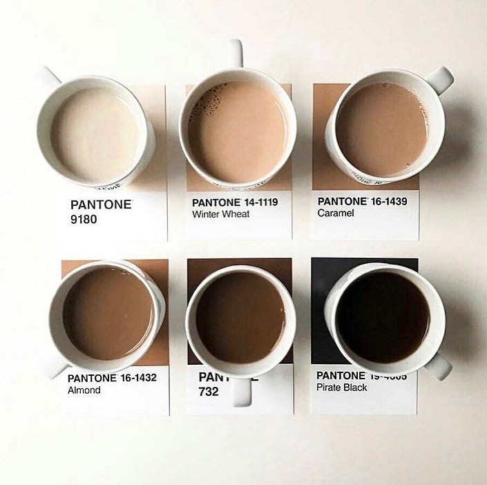 C’est le matin, c’est le week-end! Vous êtes plutôt café au lait ou café noir?
#inspiration #architectureinterieure #decorationinterieure #couleurs #nuancier
