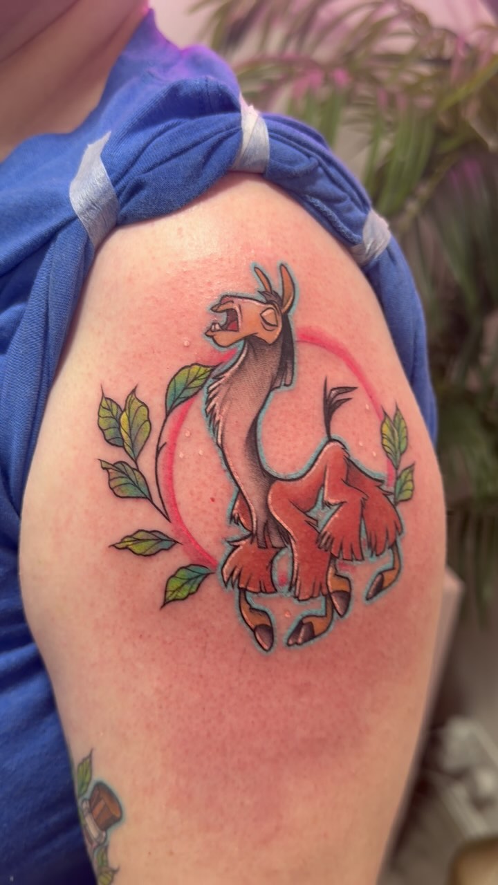 My favourite @disney film ever!
What’s yours?
.
.
.
.
.
.
#emperorsnewgroove #disney #disneytattoo #colourtattoo #tiktok #insta
#tattoo #tattoos #stowmarket #ink #inked #getinked #girlswhotattoo #tattooist #art #femaletattooist #gettattooed #prettyinink #Suffolk #girlswithtattoos #tatts #lgbtsafespace #dowhatyoulove #follow #femalerun #safespace #tattoosarecoolandyouknowit