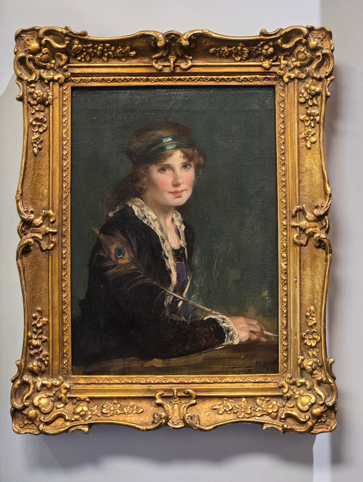 Robert Hope
Portrait Study
Oil on canvas, signed
A finely observed portrait study attributed to Robert Hope, signed lower right. Painted with sensitivity and restraint, the sitter’s softly modelled features and calm expression reflect Hope’s refined approach to portraiture, with an emphasis on naturalism and quiet character.
The intimate scale enhances the immediacy of the work, while the confident handling of flesh tones and subtle tonal background demonstrate the artist’s technical assurance. A compelling example of late 19th–early 20th century portrait practice.
Provenance: Isaacs Gallery, Toronto.
DM for details.
#RobertHope #PortraitStudy #OilOnCanvas #AntiquePortrait #ProvenanceMatters