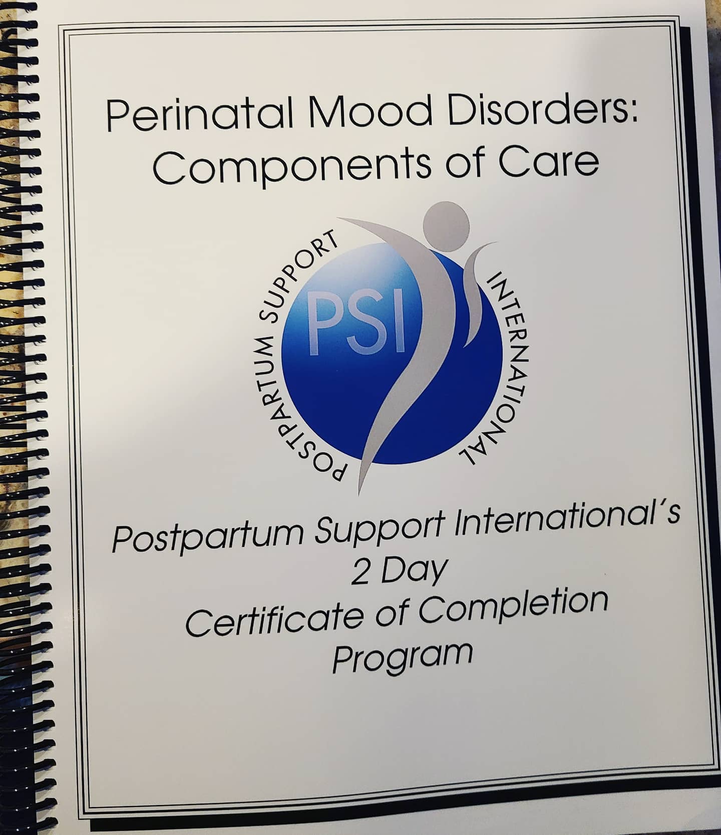 I thoroughly enjoyed this training and look forward to sharpening my clinical skills even more for working with and supporting perinatal persons and their partners.
(Other clinicians - I highly recommend this training if you're looking to better support your pre- and post-partum clients. It's incredibly thorough and provides a ton of resources.)
#evergrowingandlearning