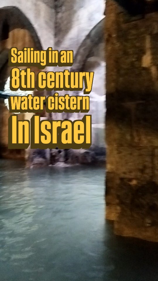 Have you ever sailed in an 8th century water cistern? Welcome to the Pool of the Arches in Ramla in Israel! Don't miss this place on your next trip to Israel!
#israel #tourguide #visitisrael #holyland #fblifestyle