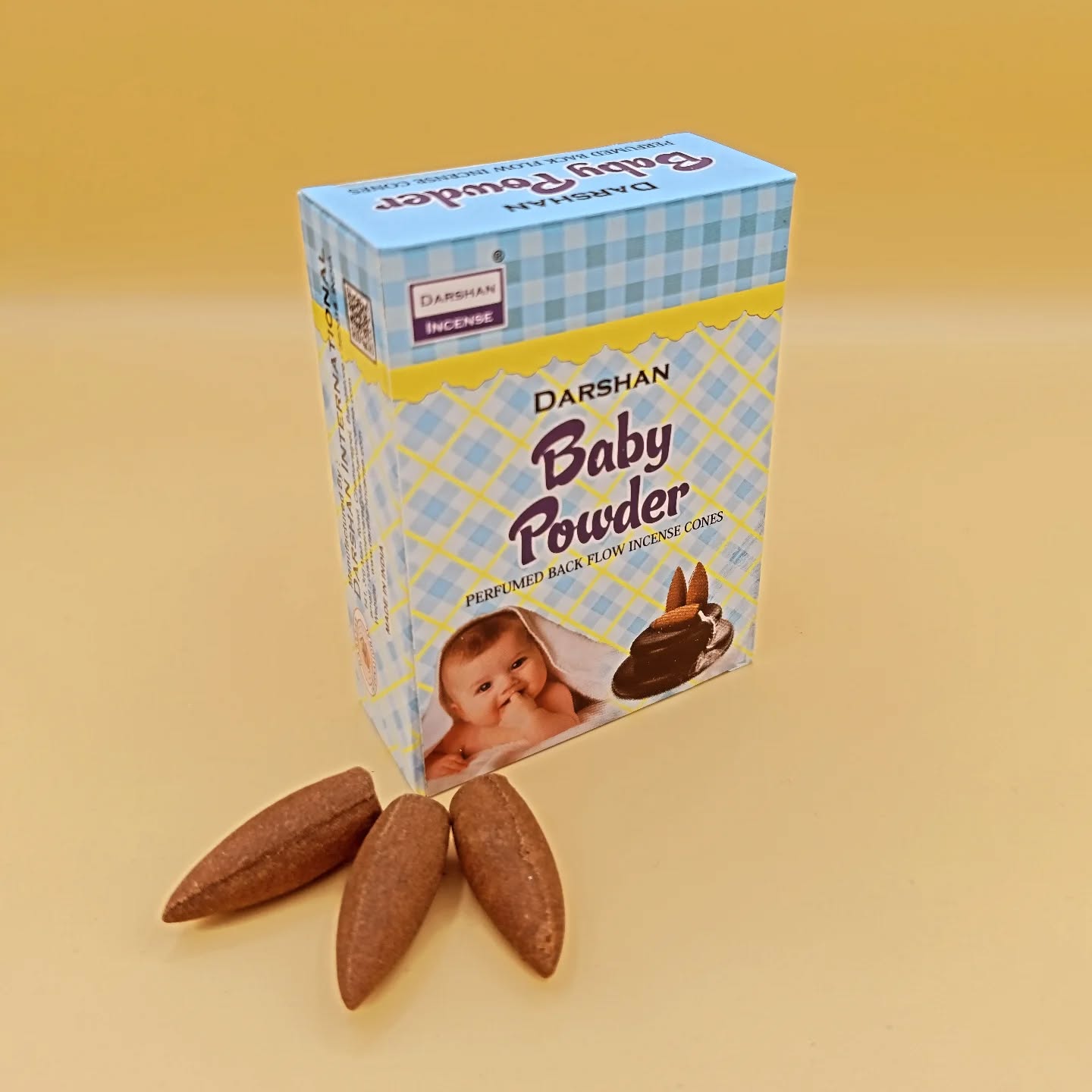 Hari Darshan Baby Powder Geri Akış Tütsüsü: Bebek pudrası kokan geri akış tütsümüz şimdi stoklarda! Detaylar için sitemizi ziyaret edebilirsiniz.
#bebek #evdekorasyonu #aromaterapia #terapi #koku