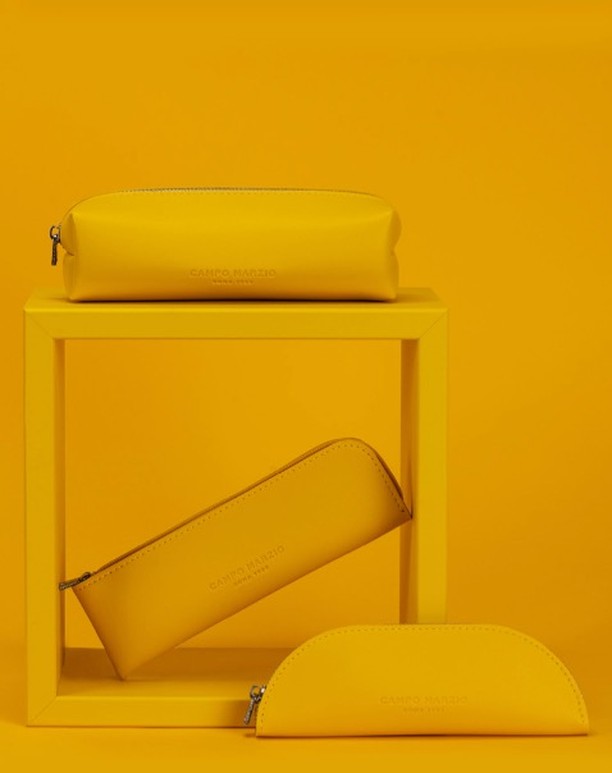 Adding a splash of sunshine to chase away the winter blues ☀️✨ Loving how these Campo Marzio pen cases bring a pop of bright yellow to my day! #WinterBlues #BrightenUp #CampoMarzio #StationeryLovers