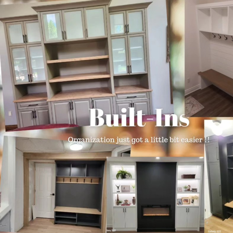 🎆Transform your Unfinishes Spaces with Dubes Custom Creations🎆
Got an unfinished room or awkward space in your home? We specialize in custom built-in units that not only maximize your space but add elegance and functionality to any room. Whether it's a home office, entertainment center, or storage solutions, we can craft something that's uniquely yours.
Let us help you turn your vision into reality and bring style and practicality to those unused corners.
Contact us today for a consultation, and let's get started on your dream project.
#dubescustomcreations #builtinunits #maximizeyourspace #tranaformyourhome #kitchenislands