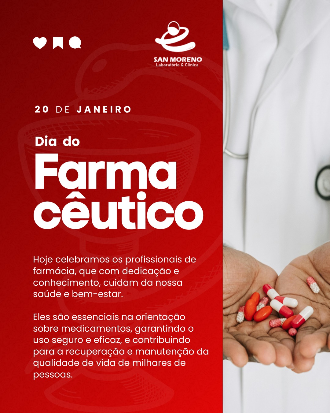 Nossa gratidão a esses profissionais essenciais que fazem a diferença todos os dias, com ética, responsabilidade e amor pelo que fazem.
👏 Feliz Dia do Farmacêutico!
#DiaDoFarmacêutico #OrgulhoDeSerFarmacêutico #Saúde #Cuidado #Ciência