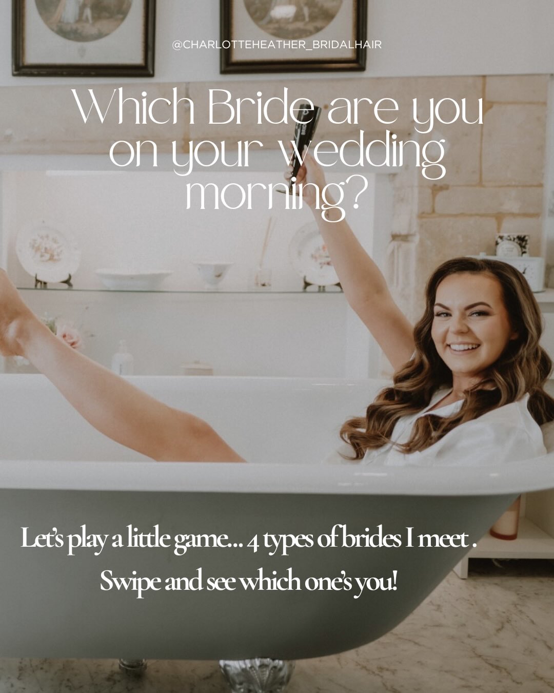 Which bride type are you on your wedding morning?
1. Calm but excited ✨
She’s prepared, organised, and ready for the day. The nerves are there, but she’s calm because she knows everything is taken care of.
2. The free-spirited Bride ✨
She’s not fussed about perfection - she just wants hair that feels like her best self while she sips champagne and laughs with her friends. 🥂
3. The detail lover ✨
Accessories, curls, finishing touches, she notices all the little things. She can’t wait to see her vision come to life, perfectly styled for her.
4. The Laid-Back Bride ✨
She’s chilled, confident, and ready to soak up the morning. No stressing about every strand - just hair that feels right = happy bride. 😌
Whatever type you are - whether you fit one of these perfectly or see yourself in a little bit of each, I’ll make sure your hair fits your style, energy, and wedding day. You’ll find all the details via the link in my bio 💌
#weddingmorning #weddinghairstylist #stamfordwedding #peterboroughwedding #rutlandwedding