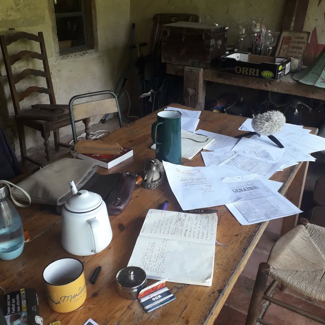 WORK IN PROGRESS ! 🎙📜
OBRA, avec @ogier_mathieu.music, est lancée sur sa nouvelle résidence aux Archives Départementales du Gers.
Affaire à suivre !