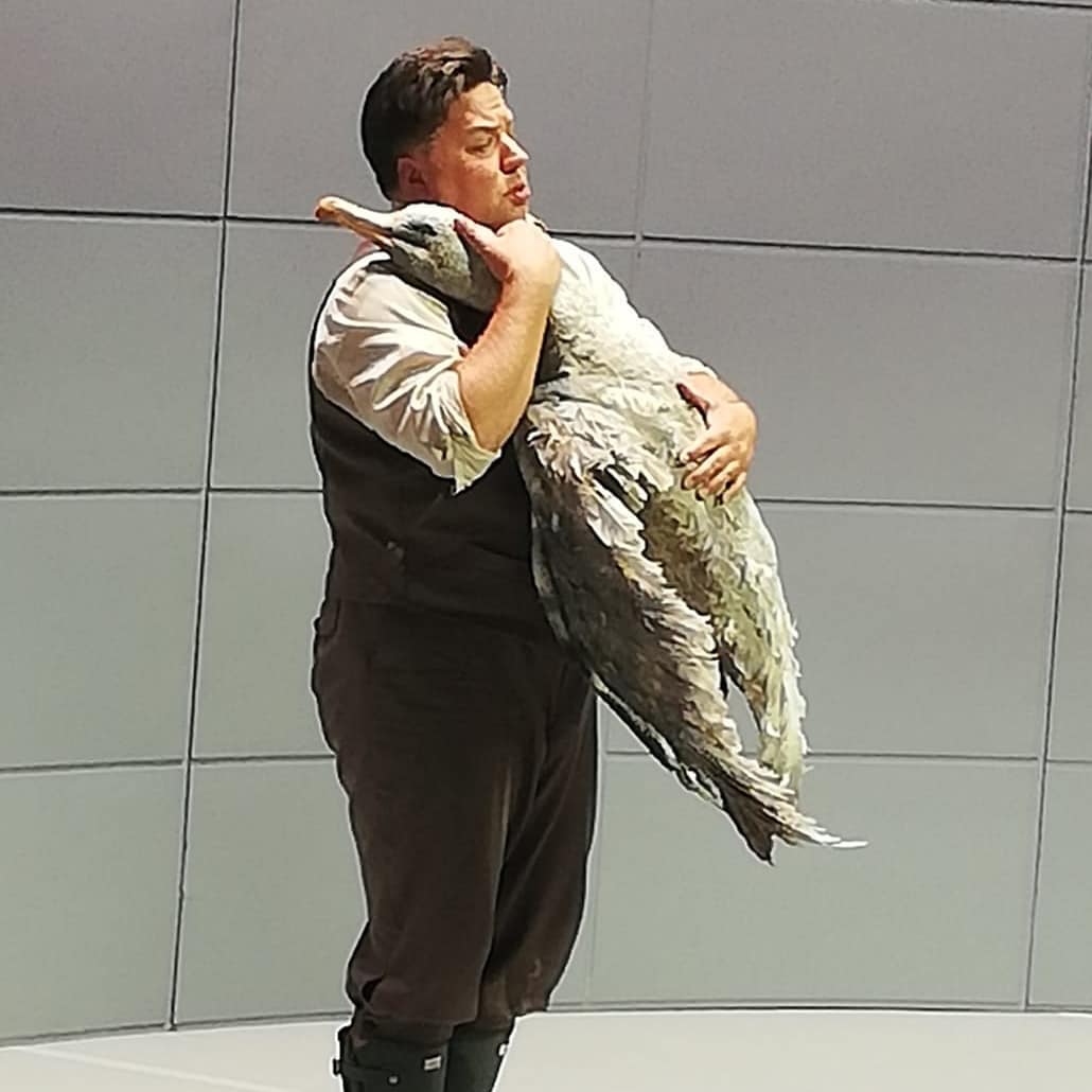 Erik's albatross😊#corbywelchheldentenor#corbywelch#derfliegendeholländer#latviannationalopera#riga#singerlife#operalife#heldentenor