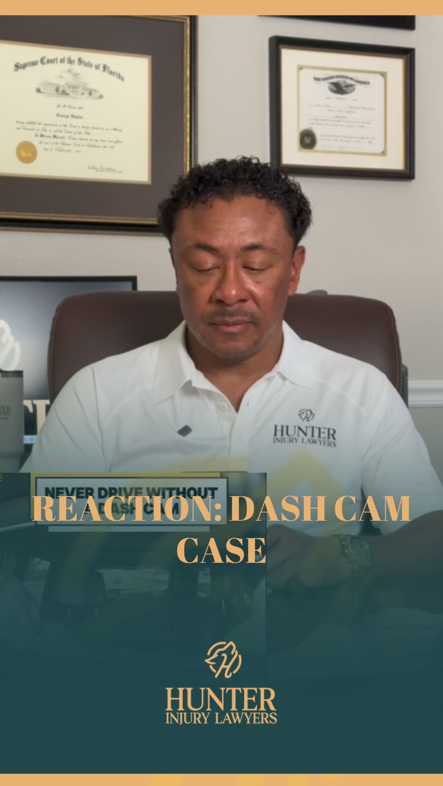 This is a perfect example of how dash cam footage can either help or hurt a case, depending on your point of view. In this video, one driver appears to be changing lanes while another is approaching at a high rate of speed. The actions of each driver matters, and with the help of the dash cam video, both will be closely analyzed to determine which driver was at fault.
Dash cams don’t panic, don’t forget, and don’t lie. What they capture can play a major role in determining fault and shaping the ultimate outcome of a case.
I am curious... what’s your take on this situation? Drop your thoughts in the comments section below.
#HunterInjuryLawyers #DashCamFootage #CarAccidentAnalysis #LegalReaction #KnowYourRights FloridaDrivers PersonalInjuryLaw