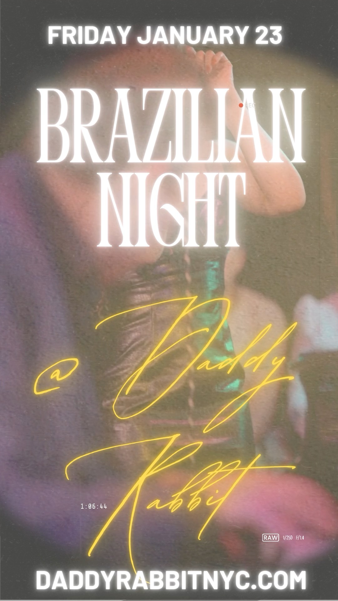 Step into the mesmerizing world of Daddy Rabbit this Friday, January 23, for an unforgettable Brazilian Night at Adélaïde's Salon.
Hailed as the "epitome of cool" by critics, Friday's show will feature the soul-stirring vocals of Jackie Ribas alongside an eclectic full band performing vibrant South American rhythms in an intimate setting in the round.
Just a few tickets left @ https://daddy-rabbit.turntabletickets.com
#livemusic #jazzclub #daddyrabbit #nyc