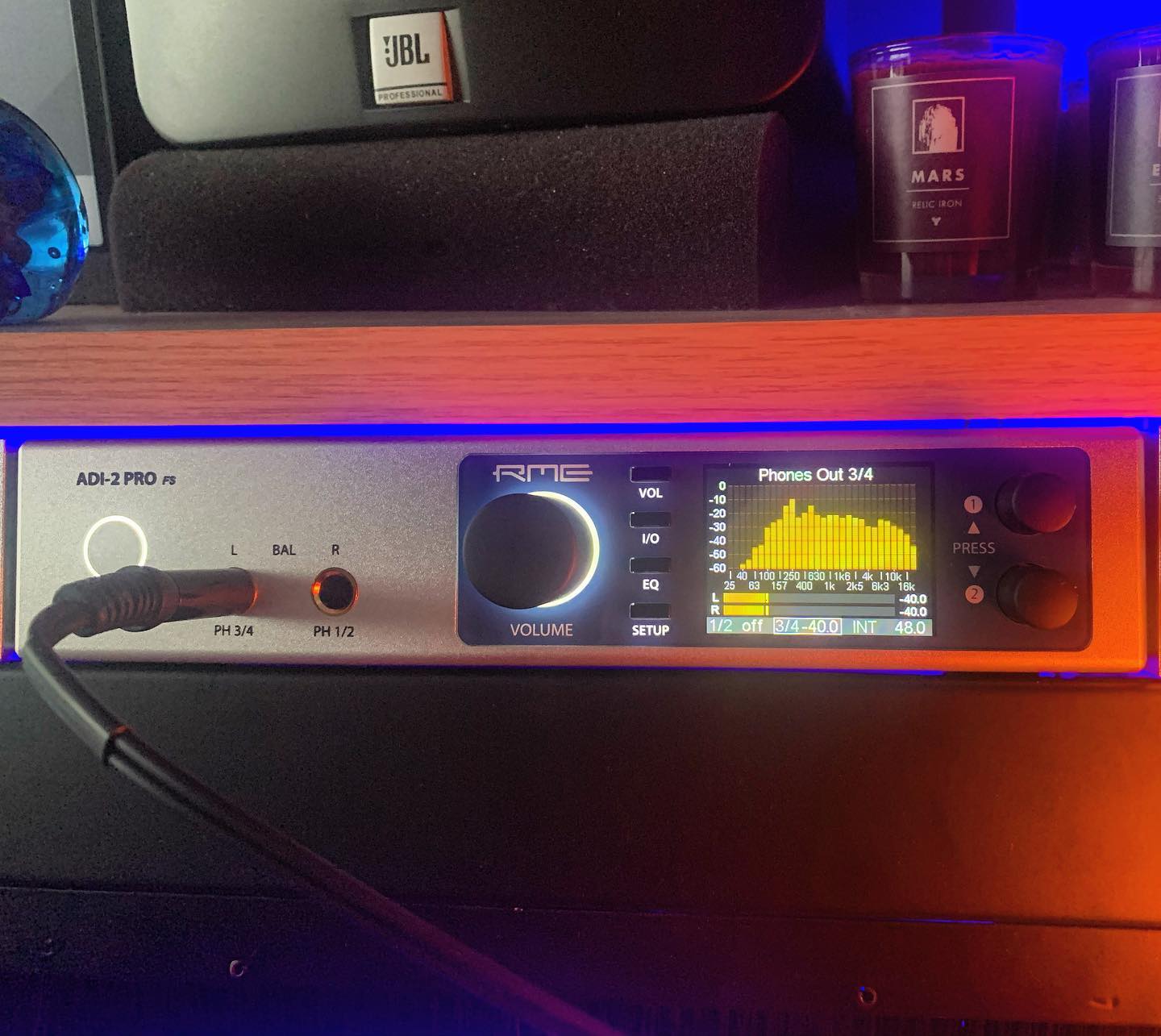 New addition to the rig! @rme_audio this ADI-2 PRO FS interface sounds absolutely incredible 😍 The little details for mixing are coming through SO well on this guy, it’ll be staying in the rack for a looooong time.