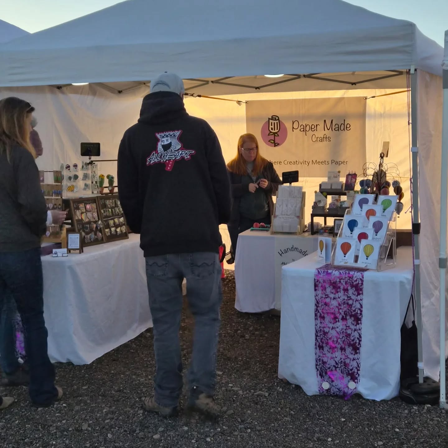 The Arizona Balloon Classic was incredible! I had 383 customers with 447 items sold!!