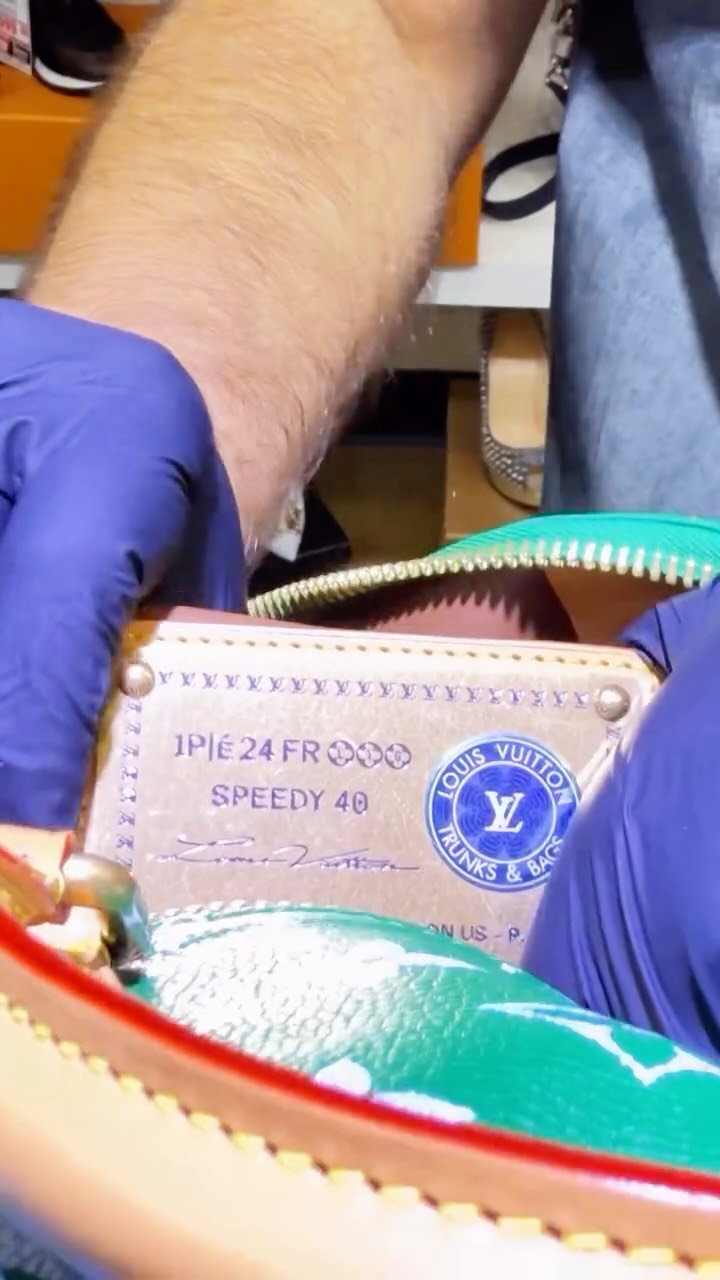 Pharrell William’s collaboration with Louis Vuitton: Calfskin Monogram Speedy P9 Bandouliere 40 #tiktok #pawnshop #fyp #luxury #orangecounty