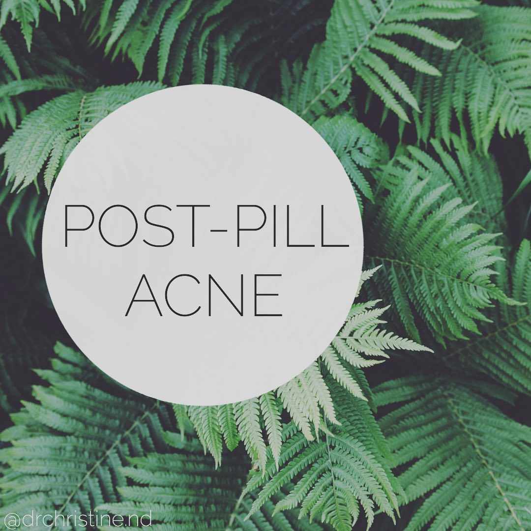 Did you go on the pill to manage acne? Heard of others experiencing it when they come off the pill? 😒
There’s nothing inherently wrong with using the pill to manage acne. Acne is so much more than a concern of vanity – it seriously affects mental health.
The pill can stabilize fluctuating hormones (ie suppresses them), to minimize breakouts. Synthetic estrogen and progestin also help by decreasing sebum (skin oil) production.
But this can lead to a couple issues when stopping it:
1️⃣Your skin will often reflexively upregulate sebum production (you may end up with more oily skin than before)
2️⃣ The underlying CAUSE of any hormonal imbalance wasn’t actually addressed by the pill, so it’s very likely to still be an issue when your natural hormones begin to cycle again.
Coming off the pill can also result in temporarily higher levels of androgens, ie testosterone – a well known trigger for acne. This is because your ovaries, which make Estrogen and Progesterone to balance out androgens, take a bit of time to kick back in action after the pill.
The pill also depletes certain nutrients like ZINC, which has a role in the health of your skin cells and repair.
The good news – post-pill acne usually peaks at about 6 mo after coming off the pill and will eventually clear, assuming your reproductive system comes back into a healthy balance 🙌 There’s also things you can do BEFORE you stop taking pill to help ensure your best chances of maintaining clear skin 👌
And again – there’s nothing wrong in going on the pill to control acne. I think it’s just important to be informed and understand all your options!
If you’re looking for more support and a holistic approach to your skin care - reach out! Virtual appointments are available 🤗
