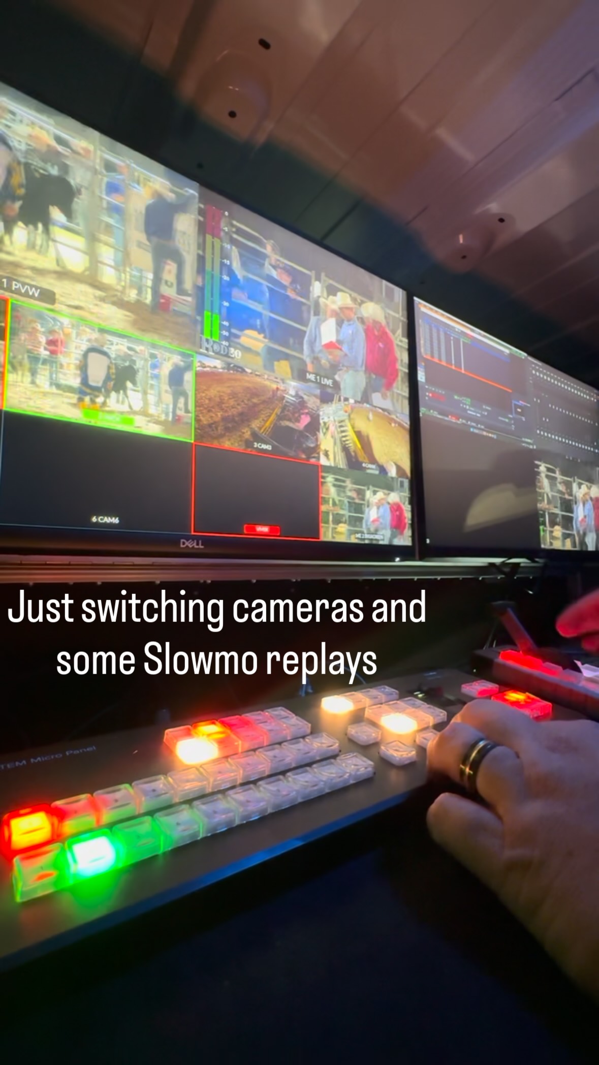 #mountgambier #rodeo #multicamera #blackmagicdesign #videoproduction #livestream