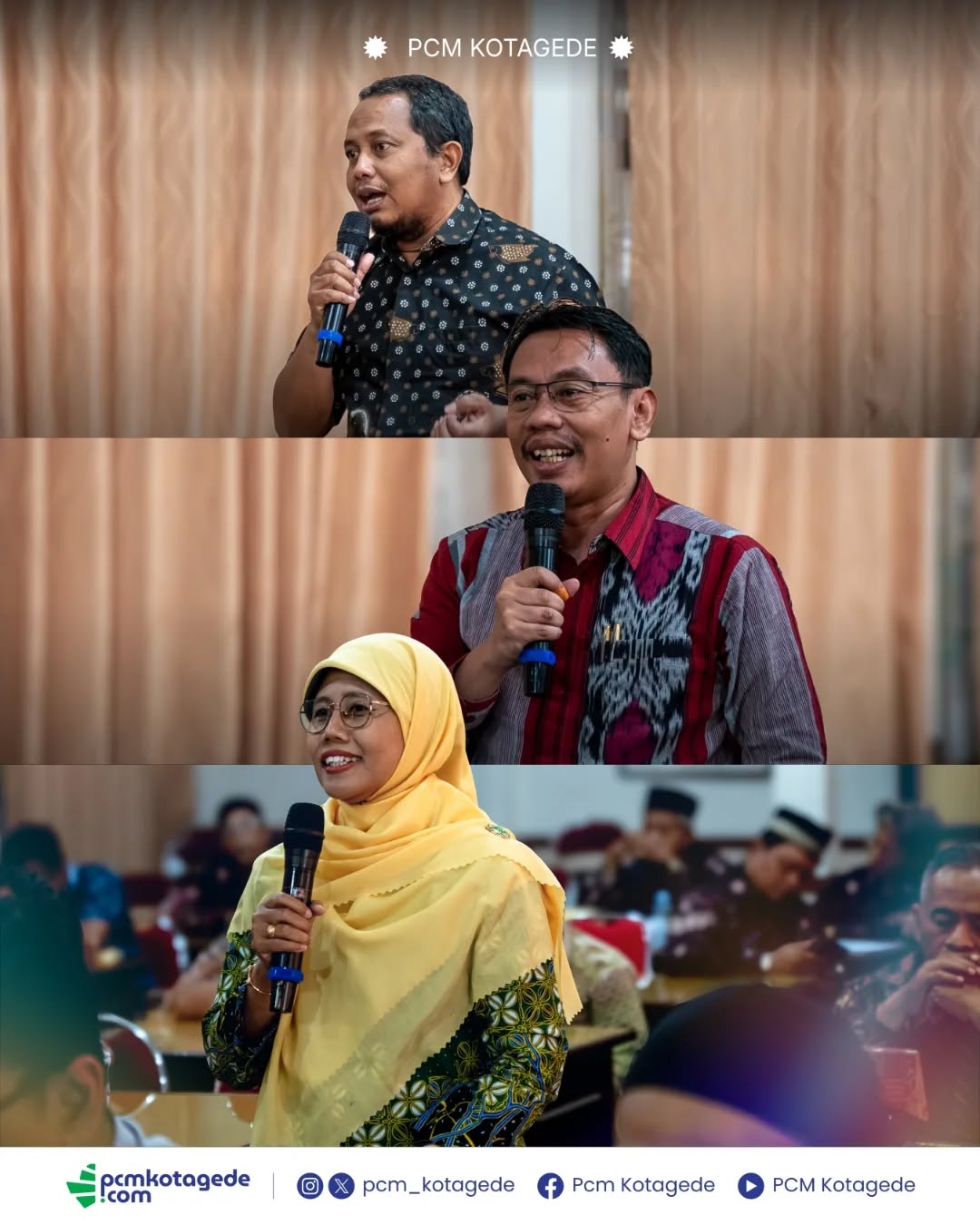 Pimpinan Cabang Muhammadiyah (PCM) Kotagede telah menyelenggarakan Rapat Kerja Tahun 2026 di Aula SMK Muhammadiyah 3 Yogyakarta, Ahad (18/1).
Kegiatan diikuti unsur Pimpinan Harian, majelis dan lembaga, pimpinan organisasi otonom (Ortom) tingkat cabang, serta pimpinan Amal Usaha Muhammadiyah (AUM) Kotagede.
selengkapnya di pcmkotagede.com
_____
website : pcmkotagede.com
Facebook : Pcm Kotagede
Instagram : pcm_kotagede
X : Pcm kotagede
Youtube : PCM Kotagede
© Majelis Pustaka dan Informasi PCM Kotagede
#muhammadiyah #pcmkotagede #rakerpim #kotagede #pcmkg2026