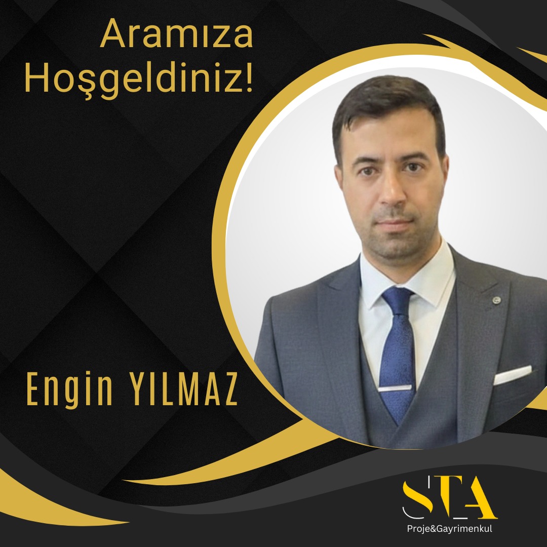 Değerli takipçilerimiz ve iş ortaklarımız,
STA Gayrimenkul ailesi büyümeye devam ediyor!
Yeni yol arkadaşımız ve Gayrimenkul Danışmanımız Engin YILMAZ, tecrübesi ve profesyonel yaklaşımıyla artık ekibimizin bir parçası. Müşterilerimize en kaliteli hizmeti sunma yolculuğumuzda, Engin Bey ile birlikte nice başarılara imza atacağımıza inanıyoruz.
Hoş geldiniz Engin Bey, birlikte nice başarılara!
#STA #gayrimenkuldanışmanı