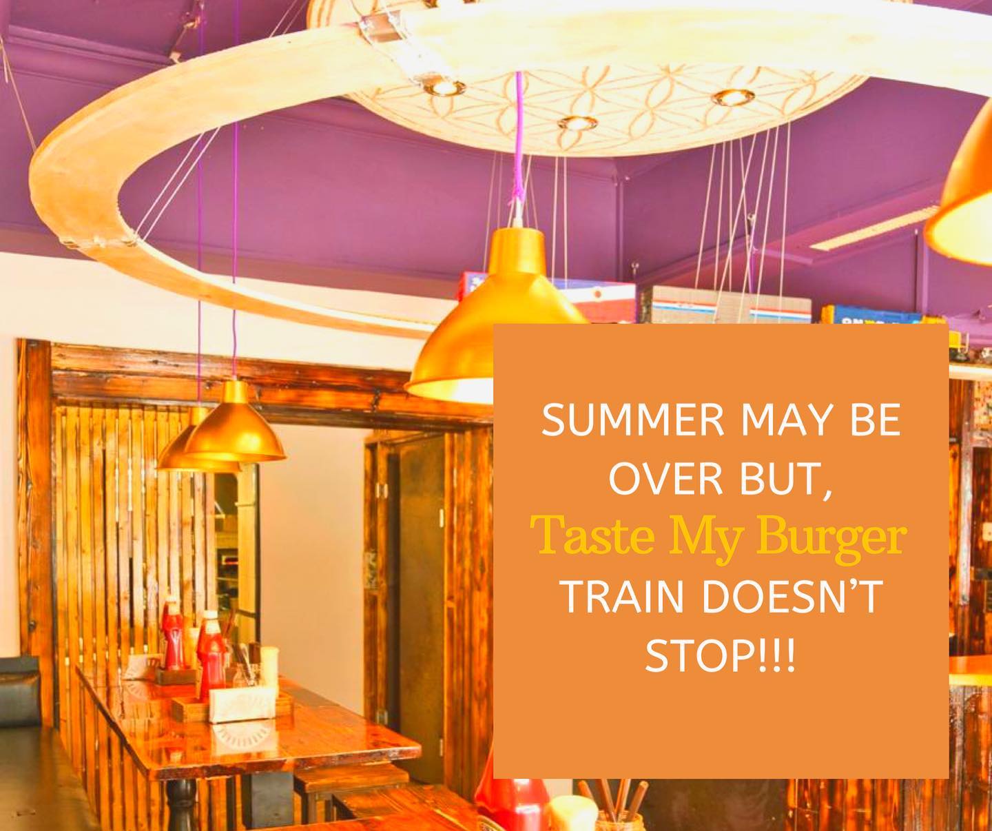 We always love seeing you 🚂 🍔 💕 #burgers #halal #friendship #train